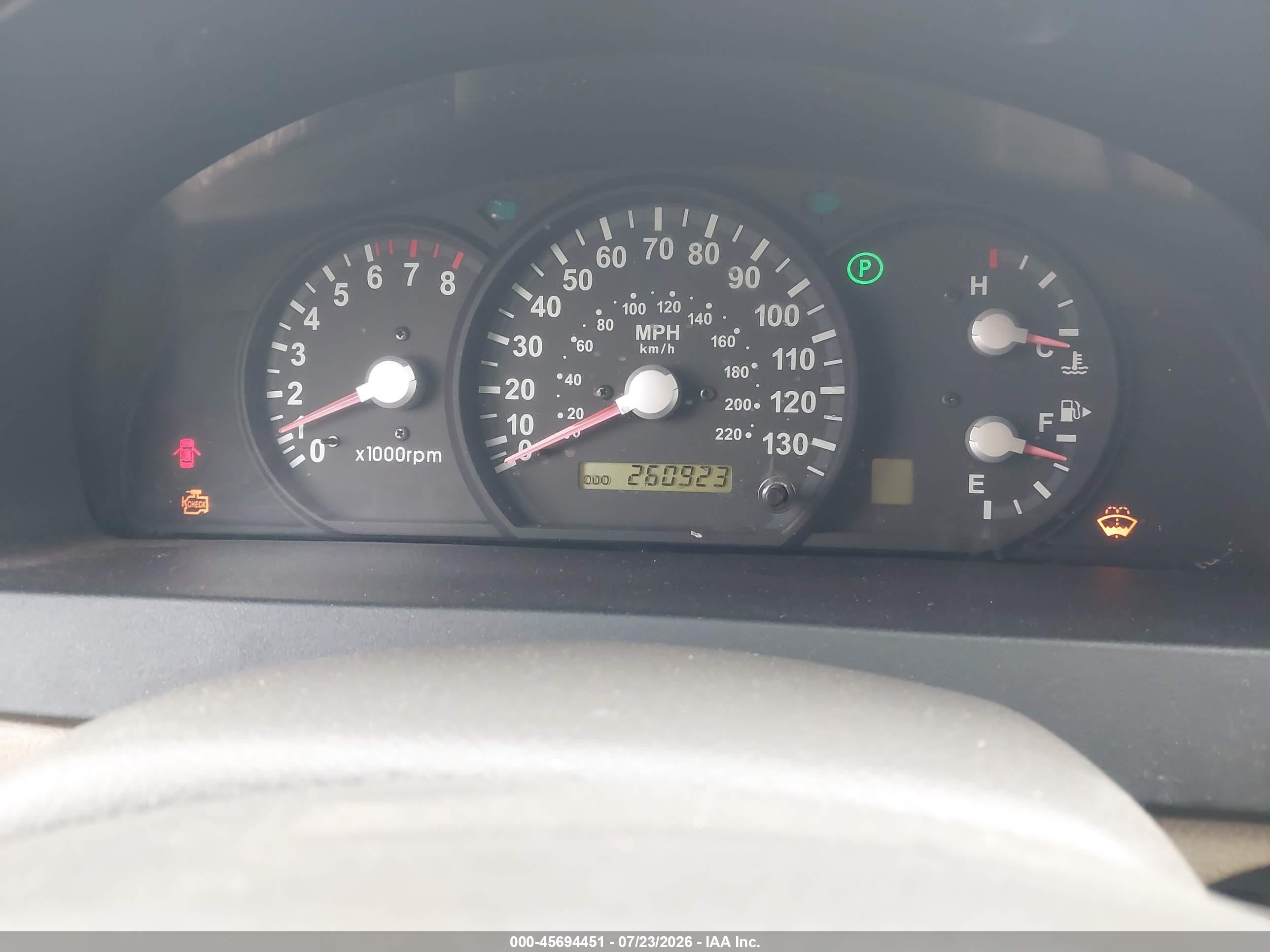 2006 Kia Sorento Ex/lx Tan vin: KNDJD733565641258