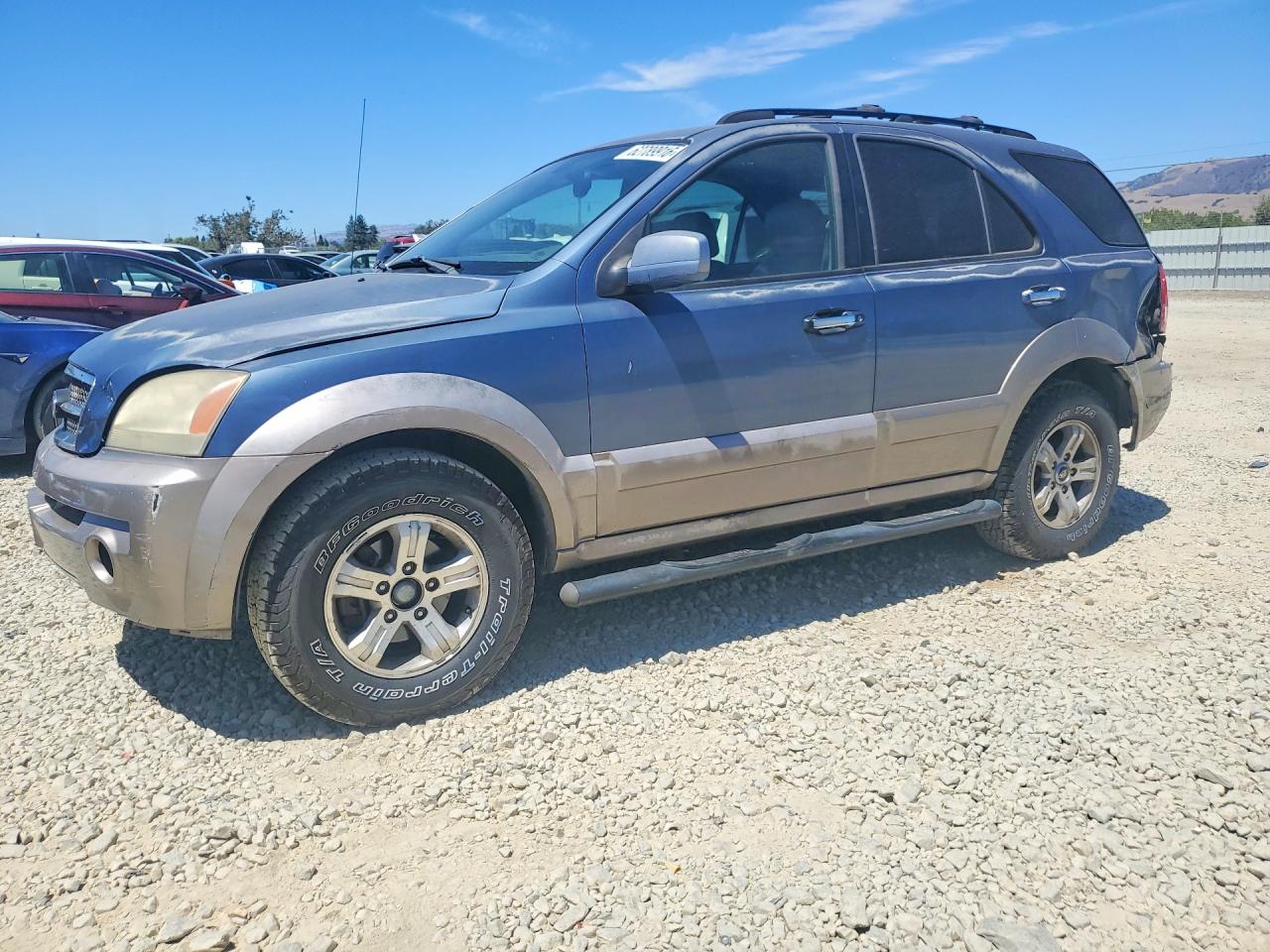 2003 Kia Sorento Lx Blue vin: KNDJD733635154730