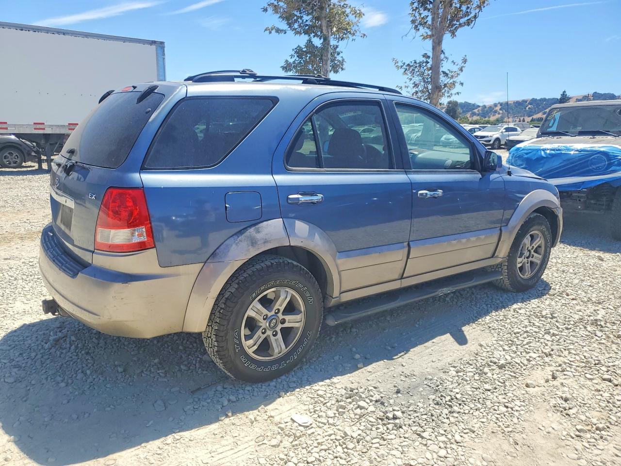 2003 Kia Sorento Lx Blue vin: KNDJD733635154730