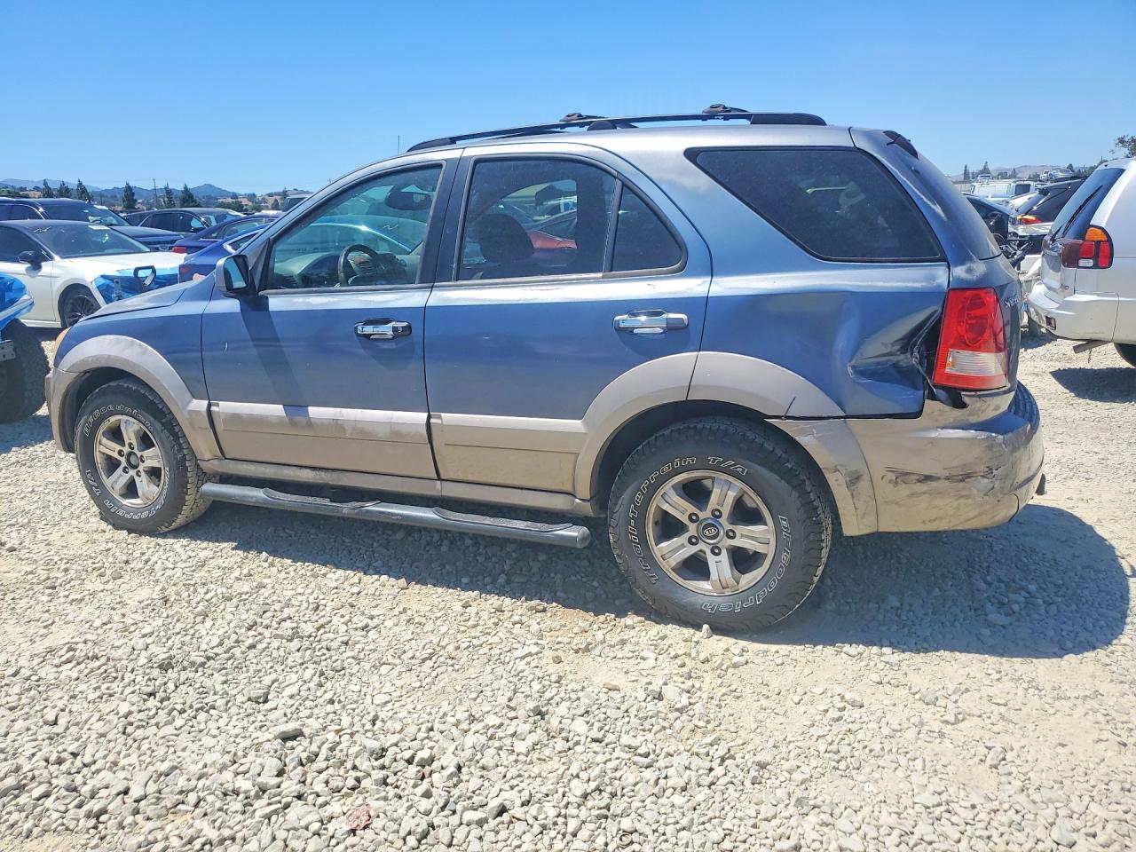 2003 Kia Sorento Lx Blue vin: KNDJD733635154730