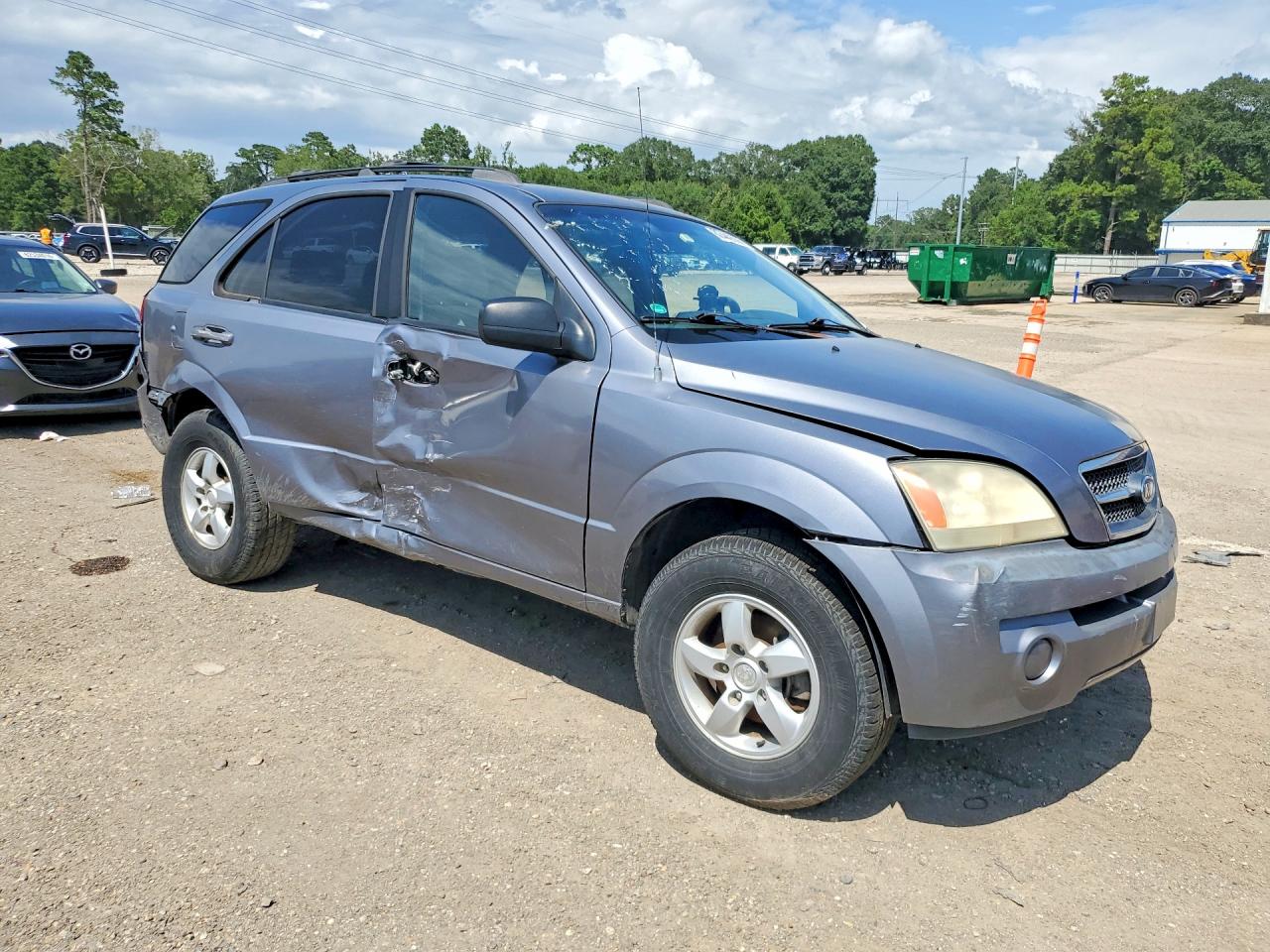 2006 Kia Sorento Lx Gray vin: KNDJD733665530542