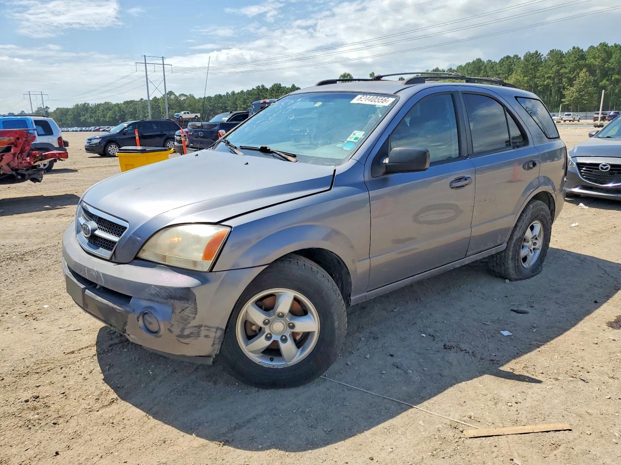 2006 Kia Sorento Lx Gray vin: KNDJD733665530542