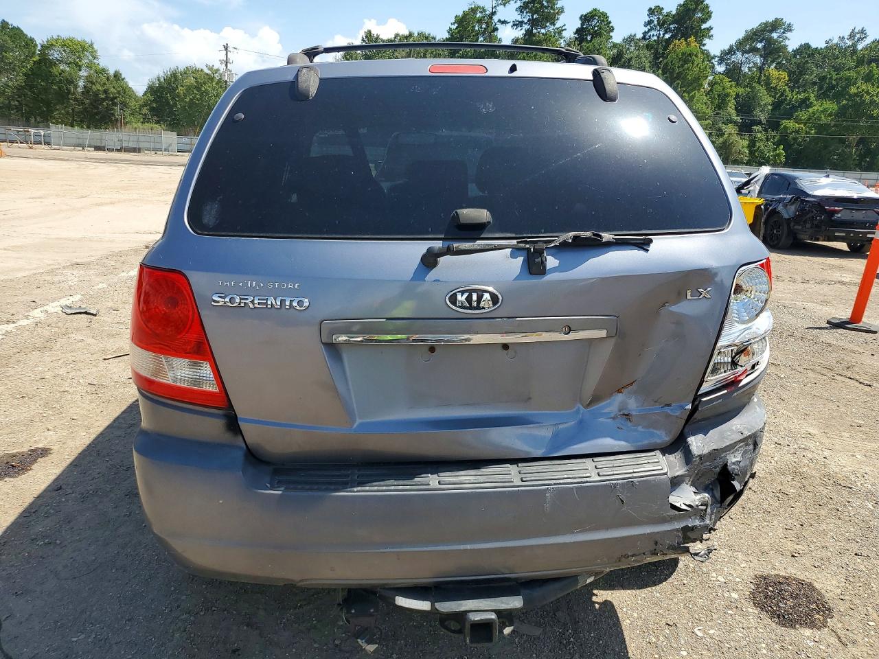 2006 Kia Sorento Lx Gray vin: KNDJD733665530542