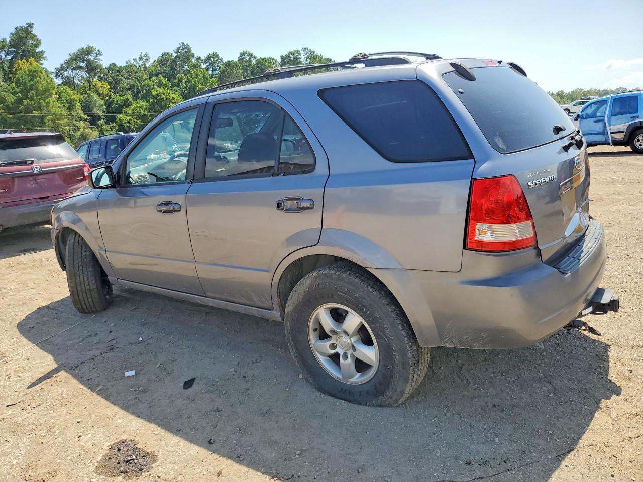 2006 Kia Sorento Lx Gray vin: KNDJD733665530542