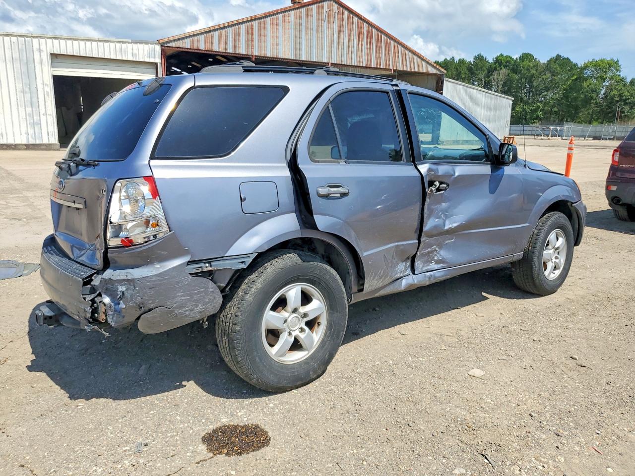 2006 Kia Sorento Lx Gray vin: KNDJD733665530542