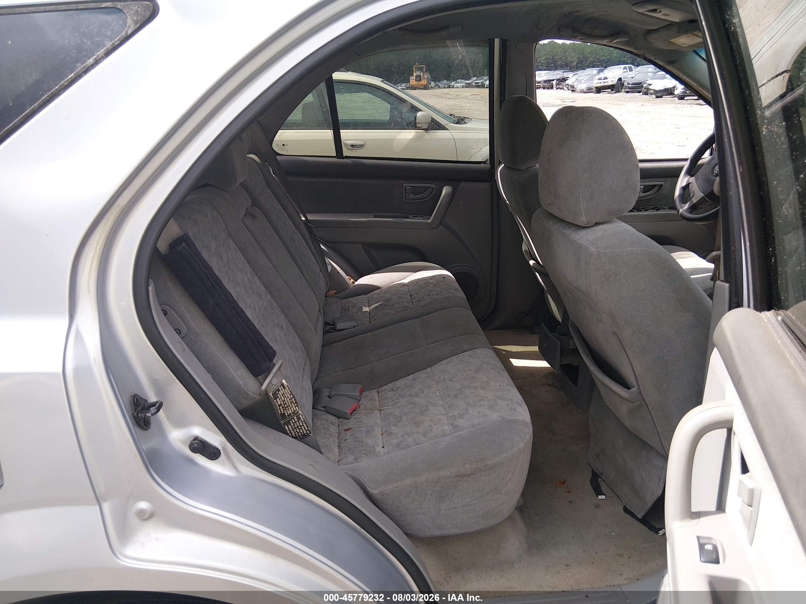 2006 Kia Sorento Ex/lx Silver vin: KNDJD733765509540
