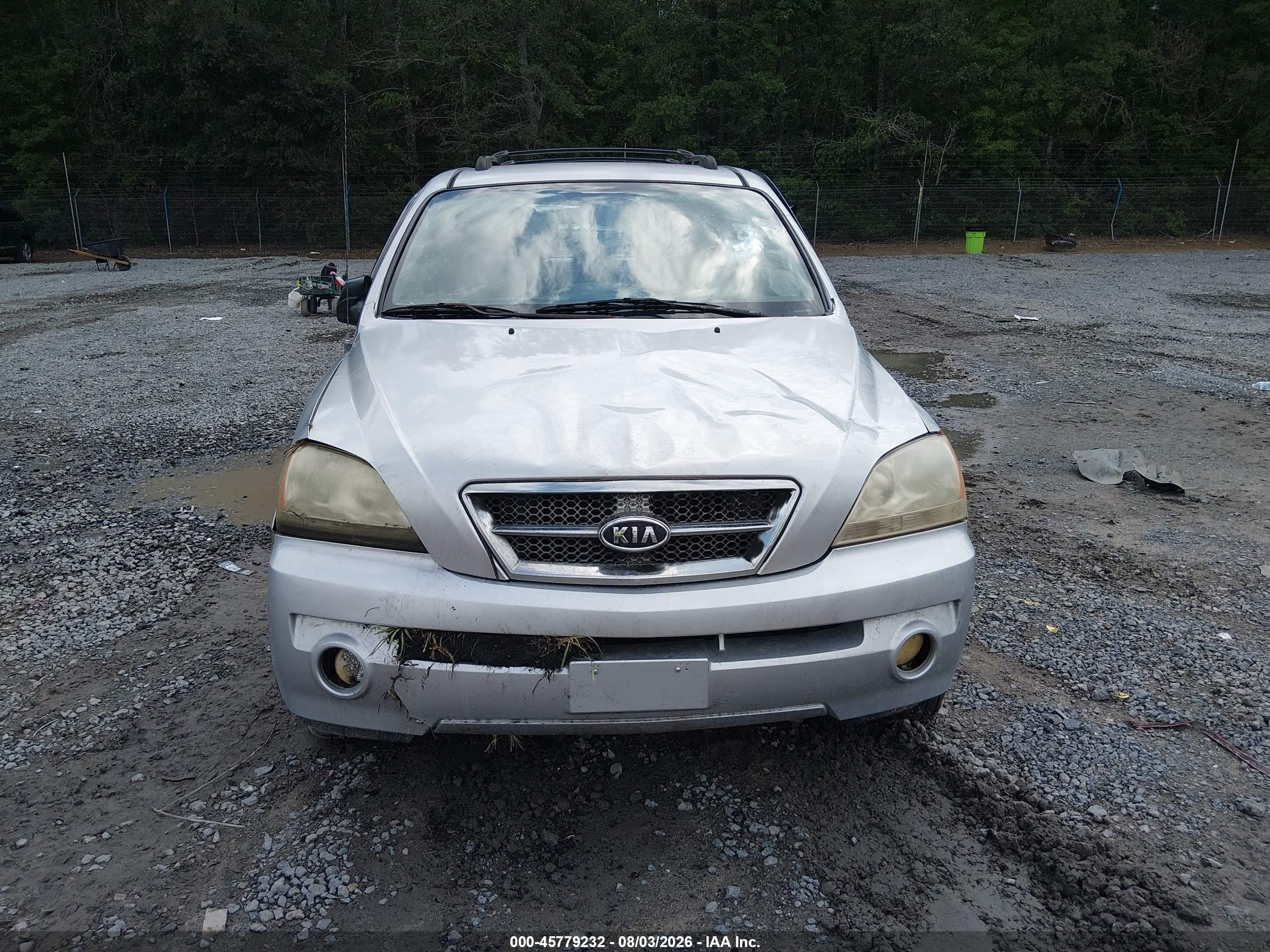 2006 Kia Sorento Ex/lx Silver vin: KNDJD733765509540