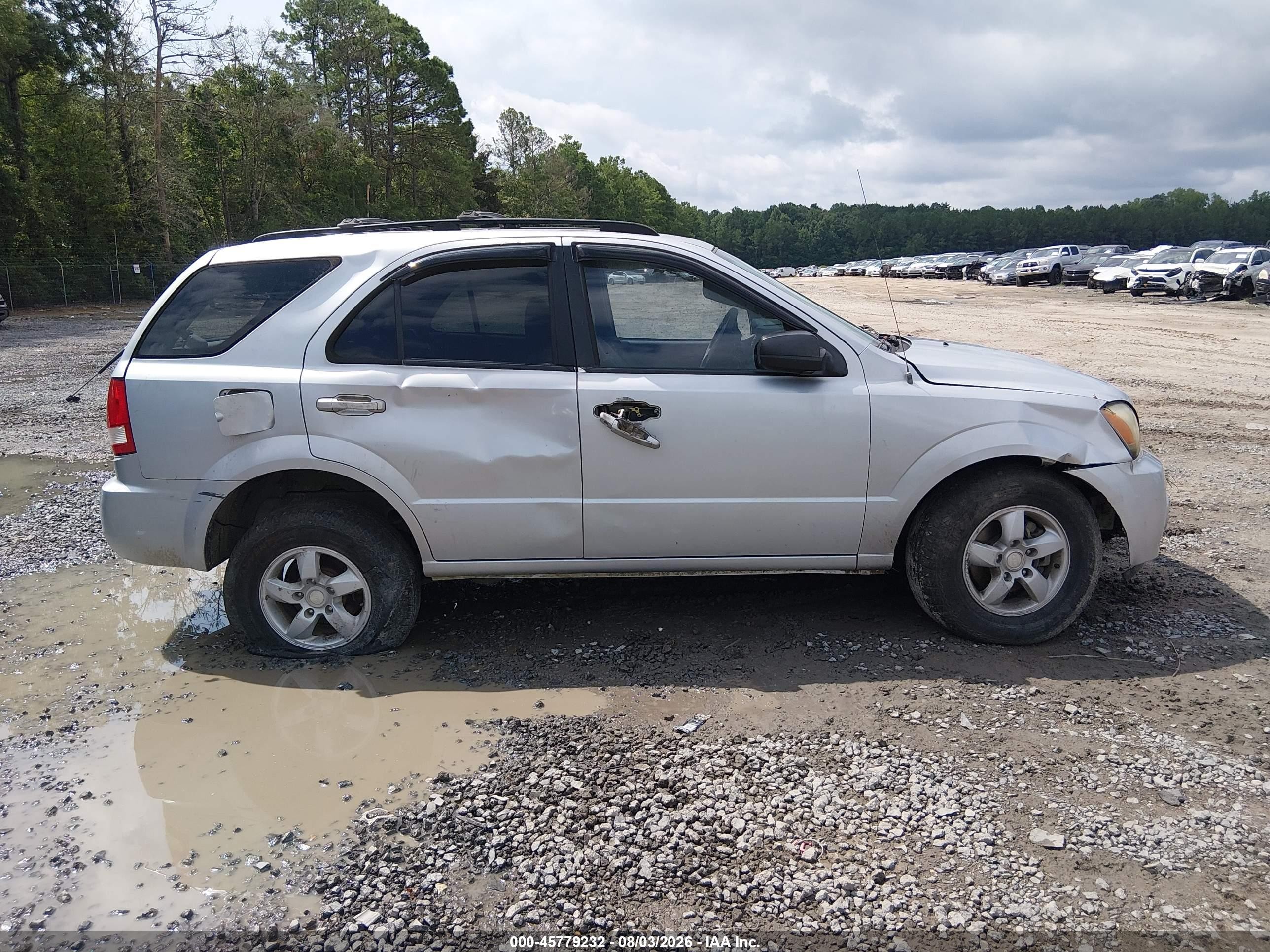 2006 Kia Sorento Ex/lx Silver vin: KNDJD733765509540