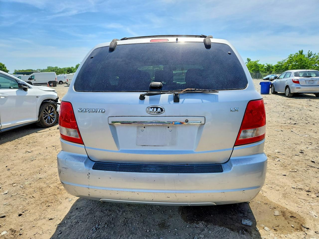 2006 Kia Sorento Lx Серебряный vin: KNDJD733765522689
