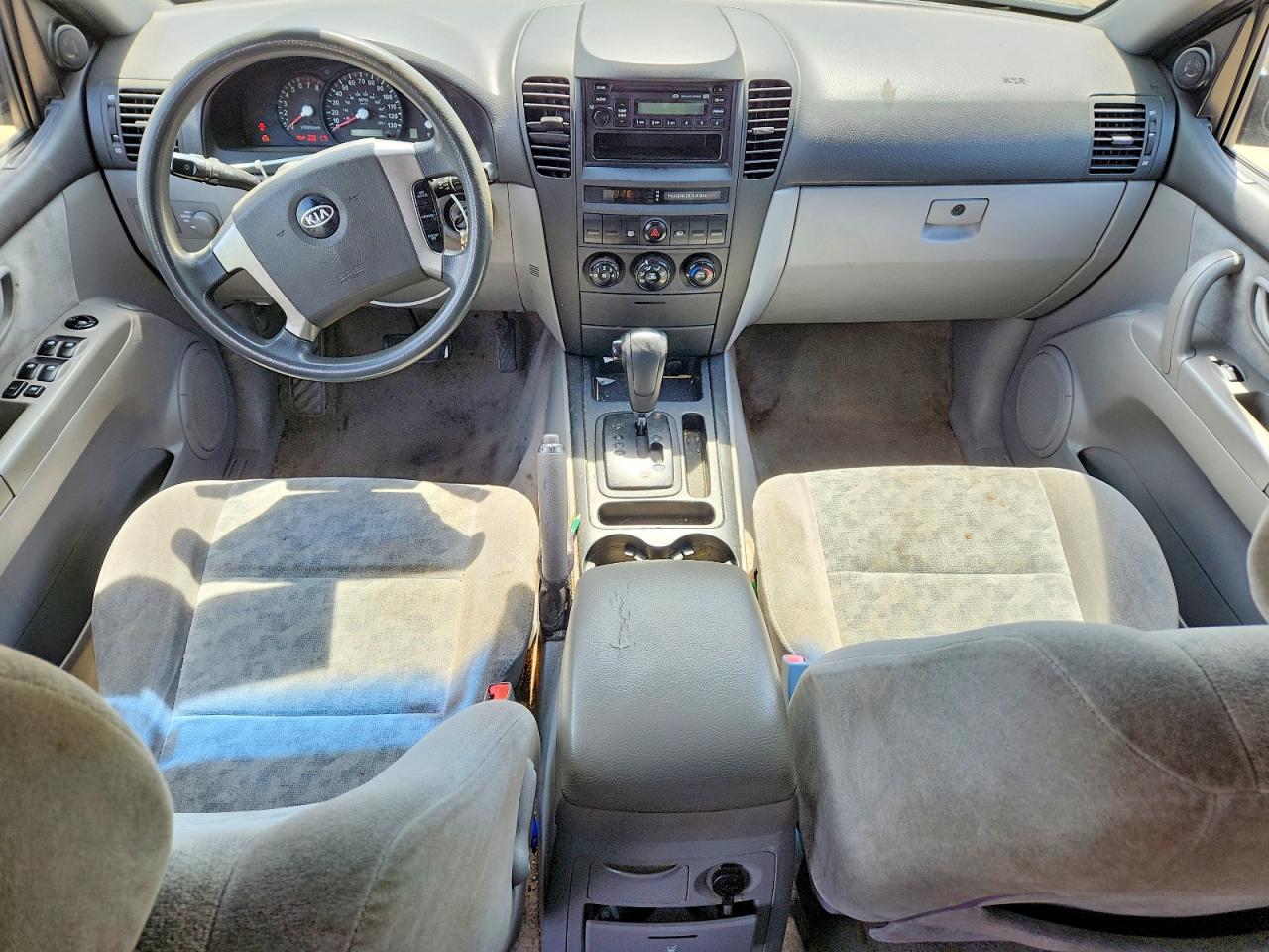 2006 Kia Sorento Lx Серебряный vin: KNDJD733765522689