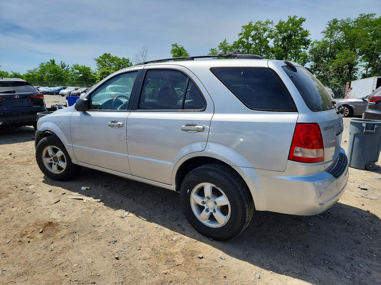 2006 Kia Sorento Lx Серебряный vin: KNDJD733765522689