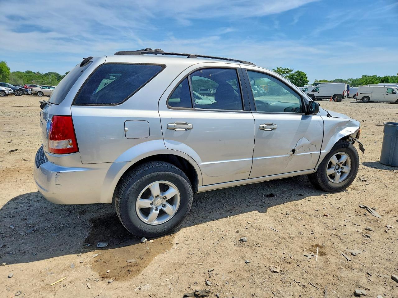 2006 Kia Sorento Lx Серебряный vin: KNDJD733765522689