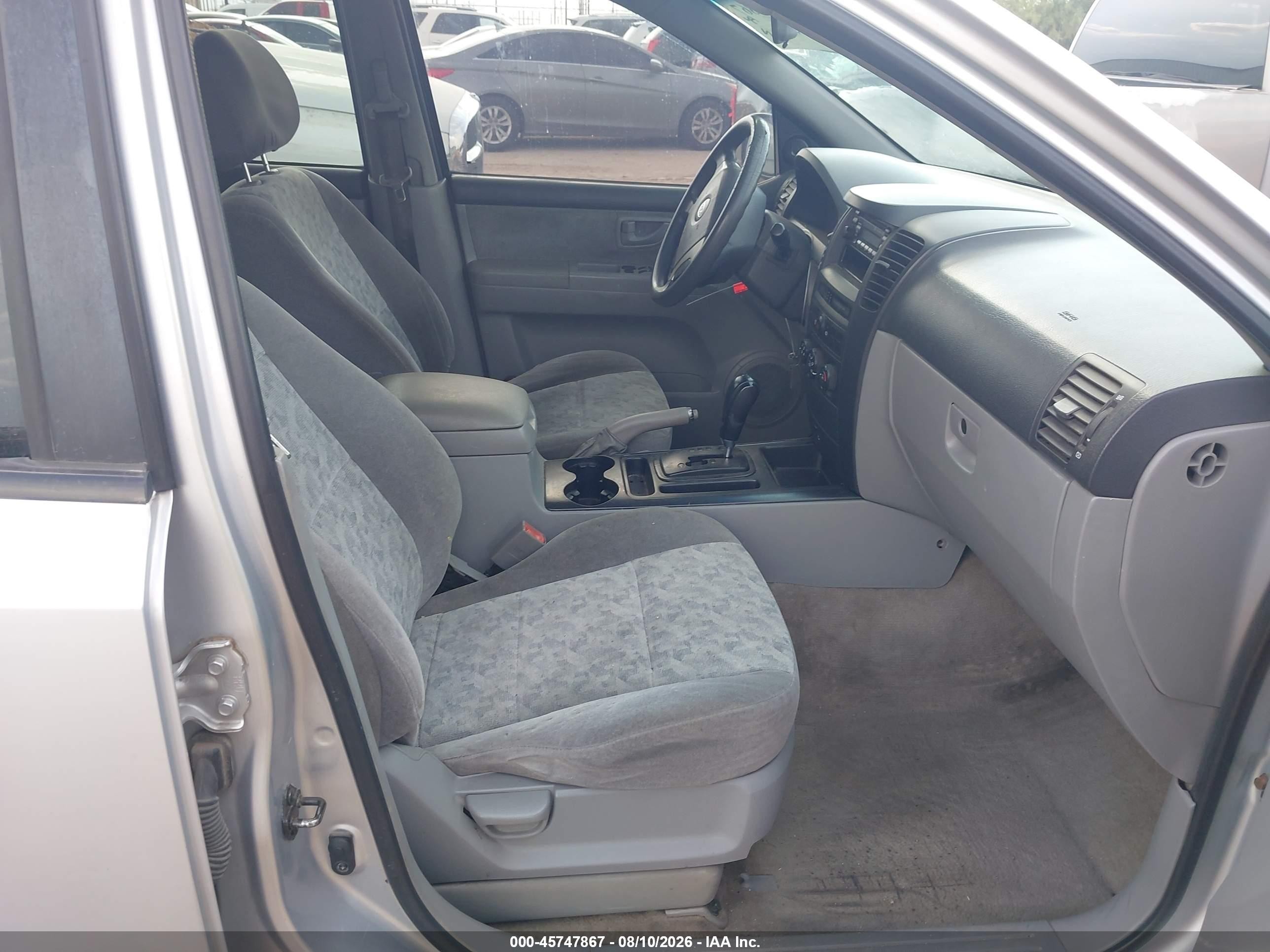 2006 Kia Sorento Ex/lx Серебряный vin: KNDJD733765586277