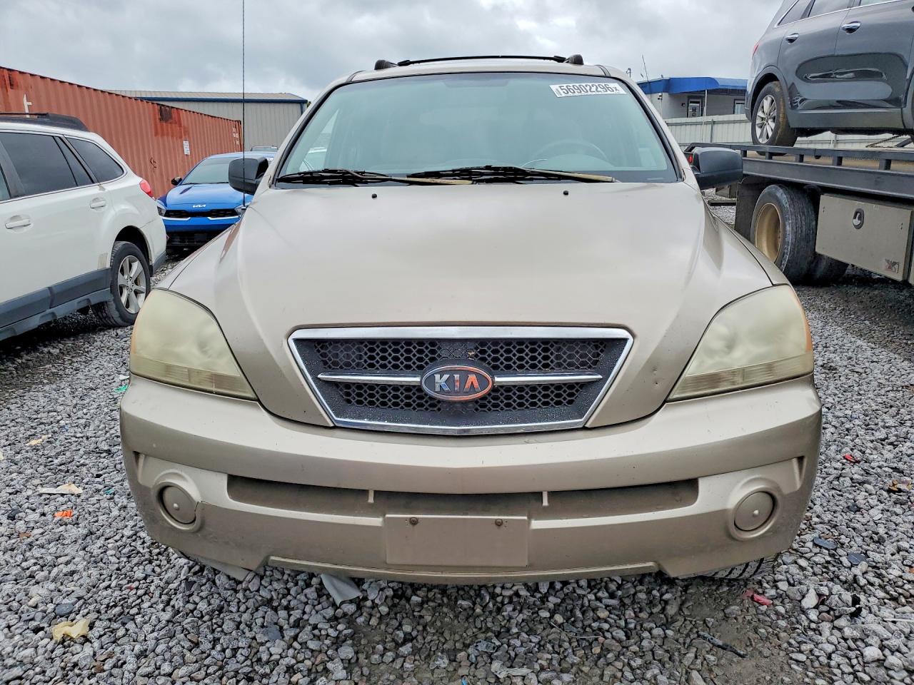 2004 Kia Sorento Lx Желто-коричневый vin: KNDJD733945233438