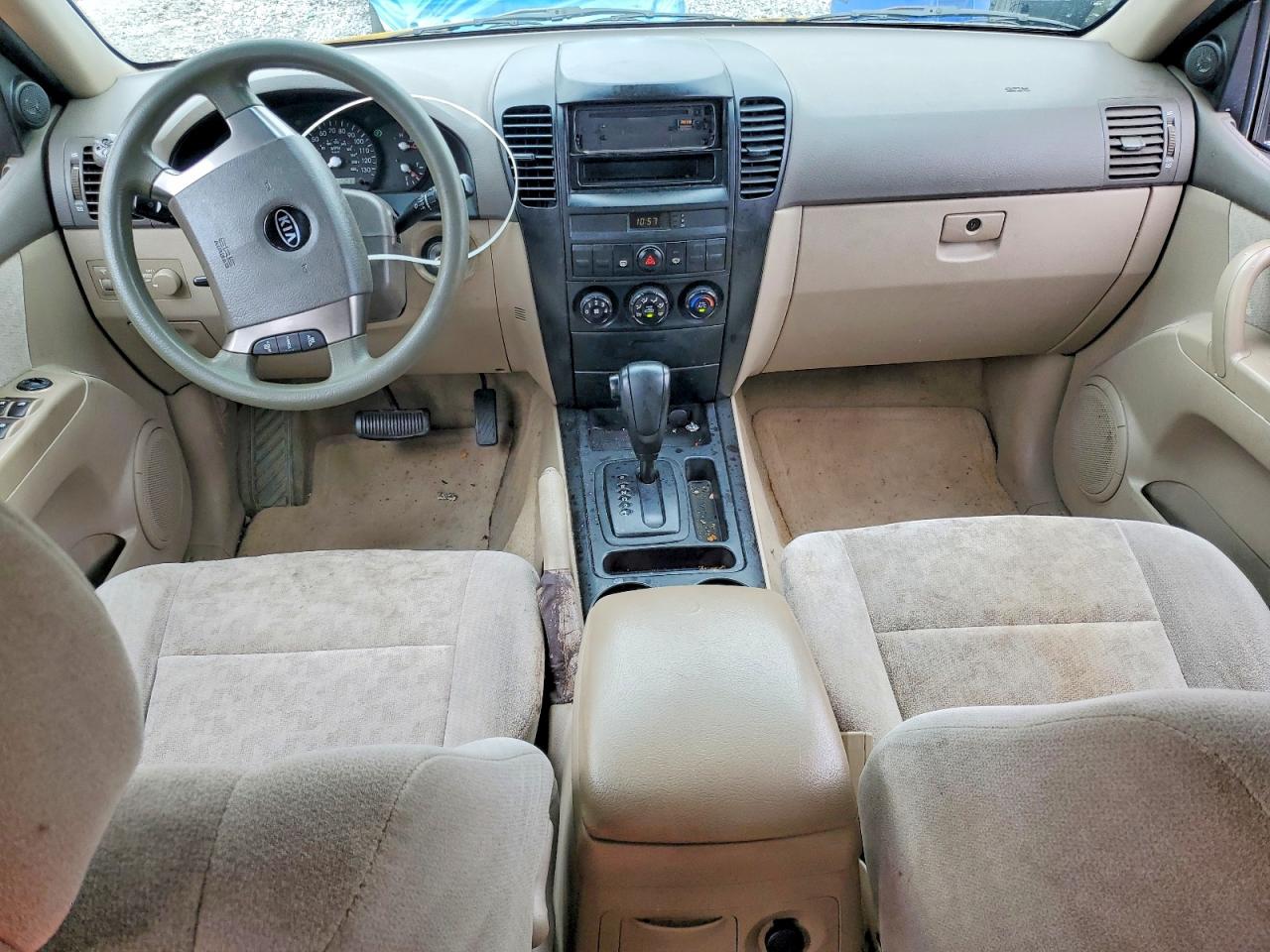 2004 Kia Sorento Lx Желто-коричневый vin: KNDJD733945233438