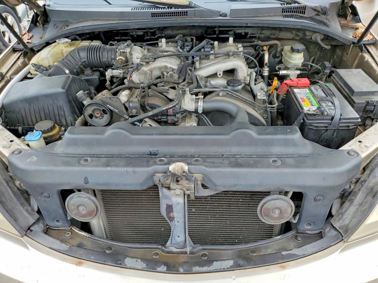 2004 Kia Sorento Lx Желто-коричневый vin: KNDJD733945233438