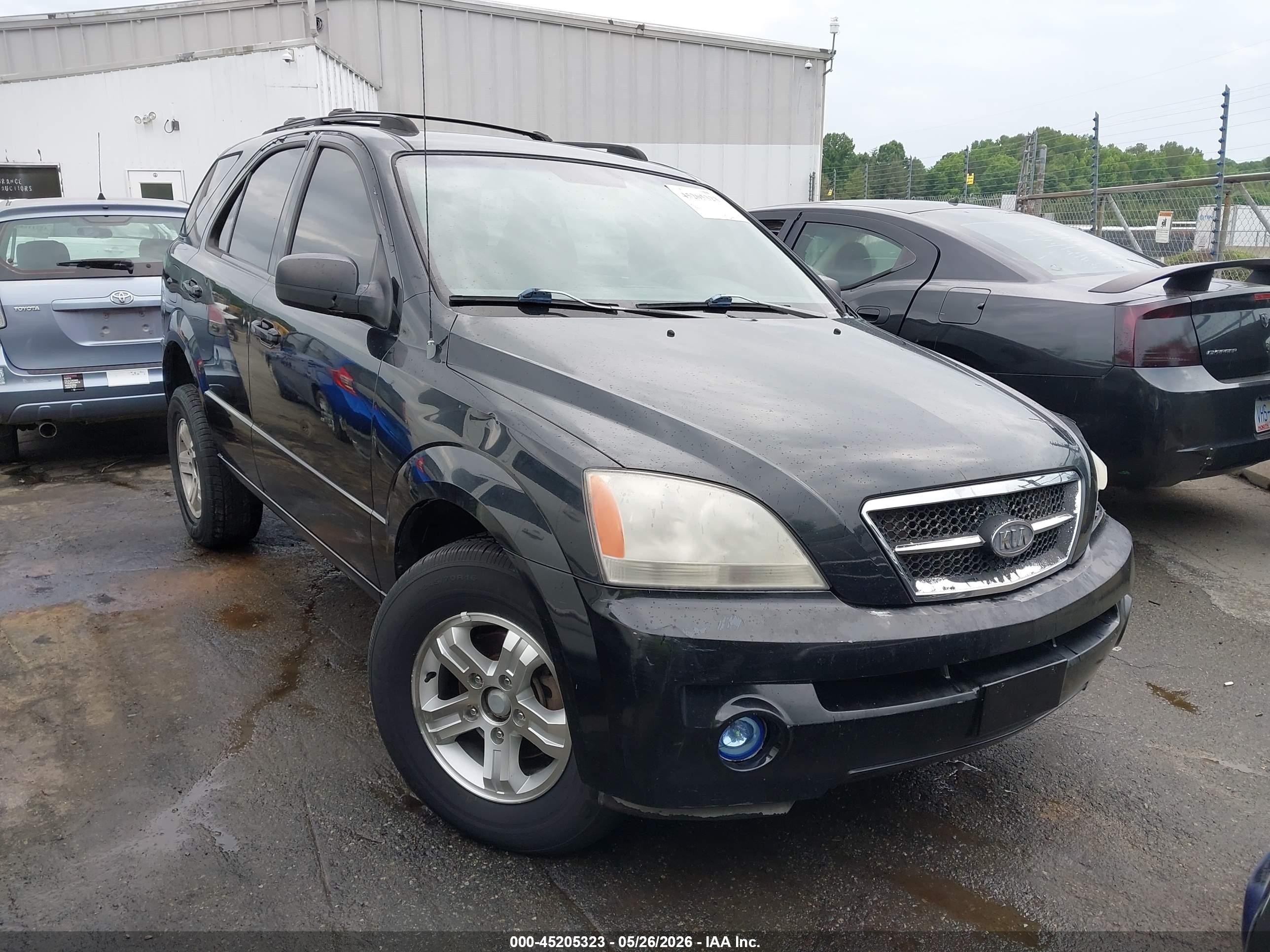2003 Kia Sorento Ex/lx Black vin: KNDJD733X35142709