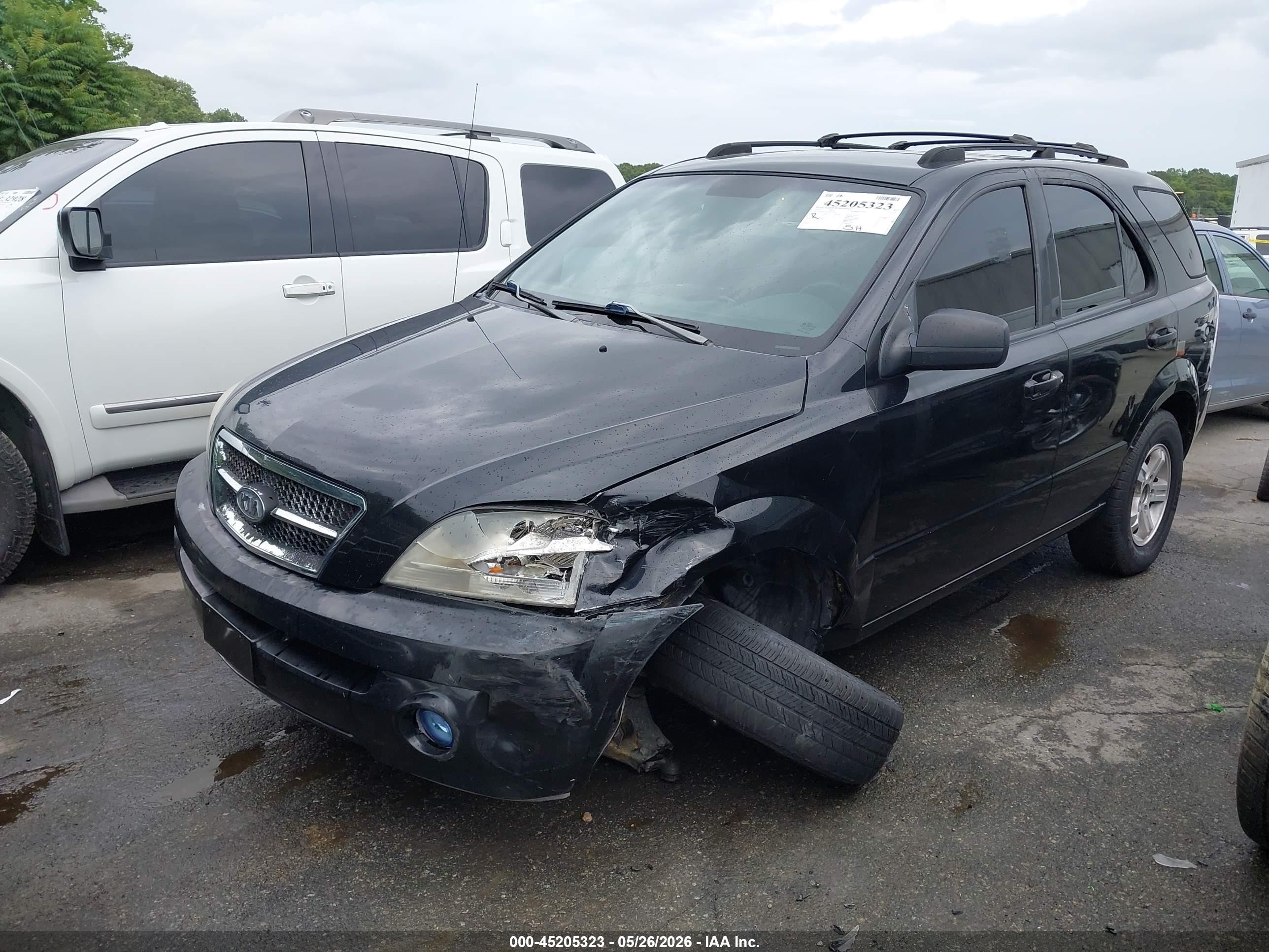 2003 Kia Sorento Ex/lx Black vin: KNDJD733X35142709