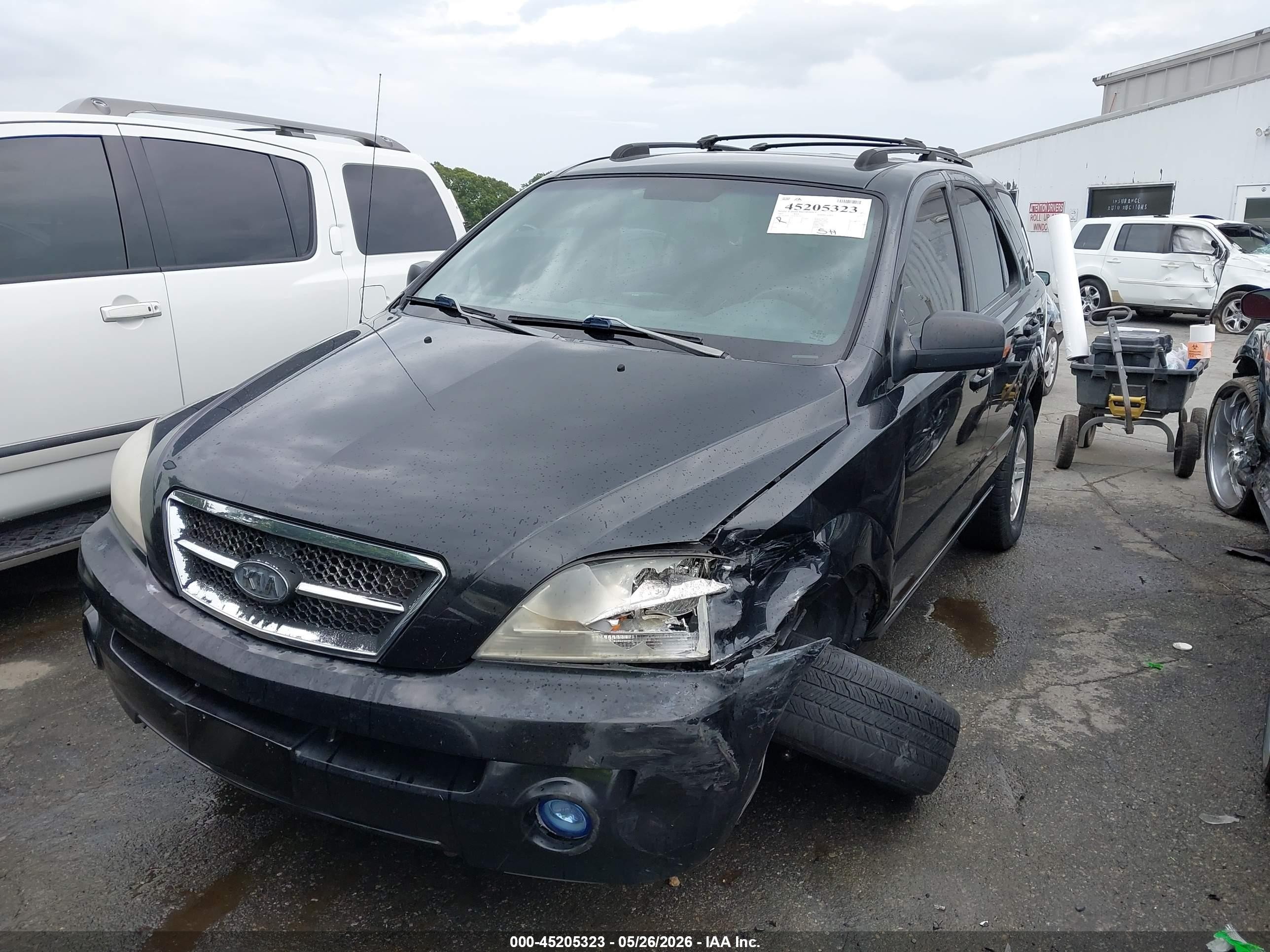 2003 Kia Sorento Ex/lx Black vin: KNDJD733X35142709