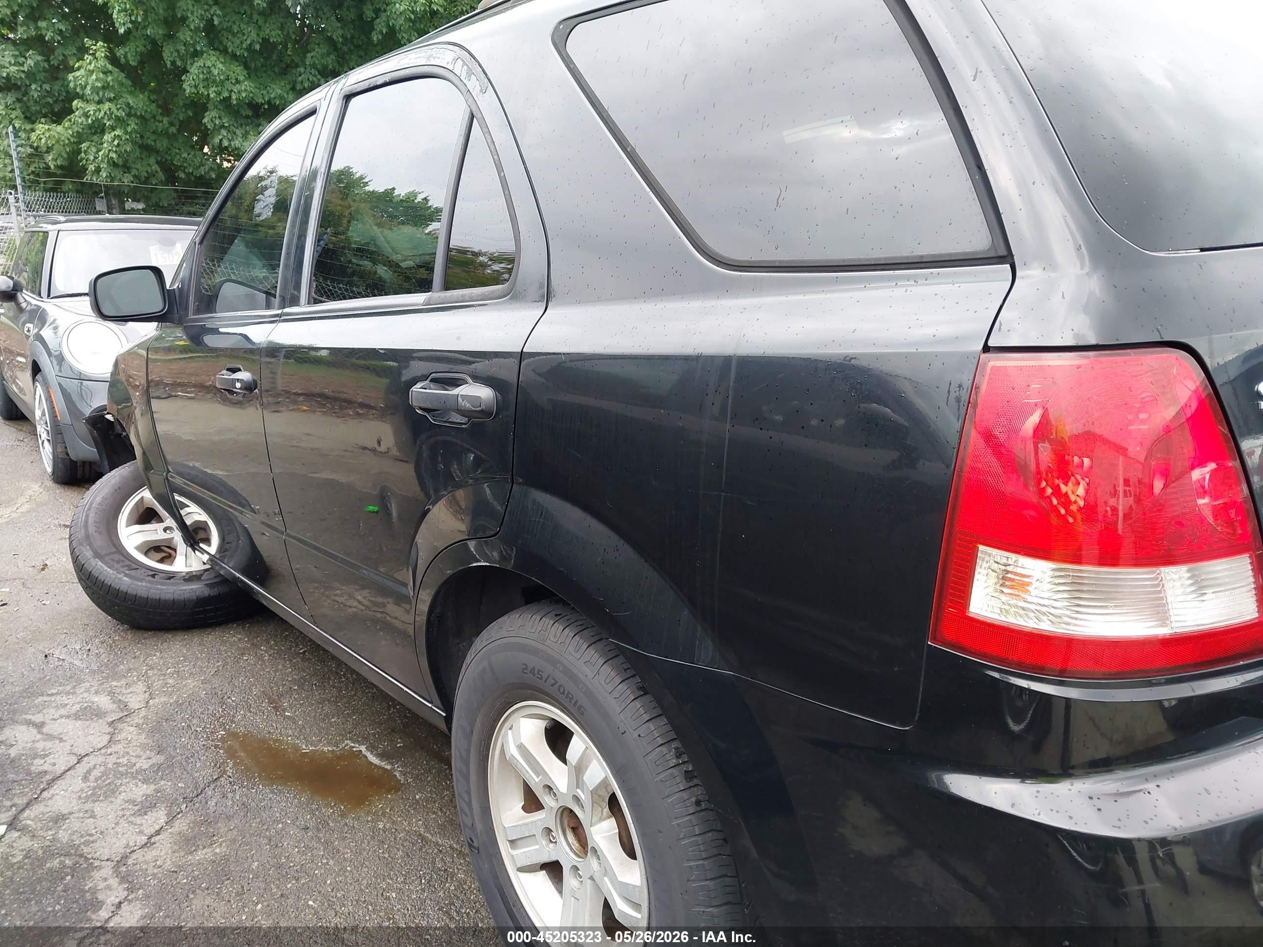 2003 Kia Sorento Ex/lx Black vin: KNDJD733X35142709