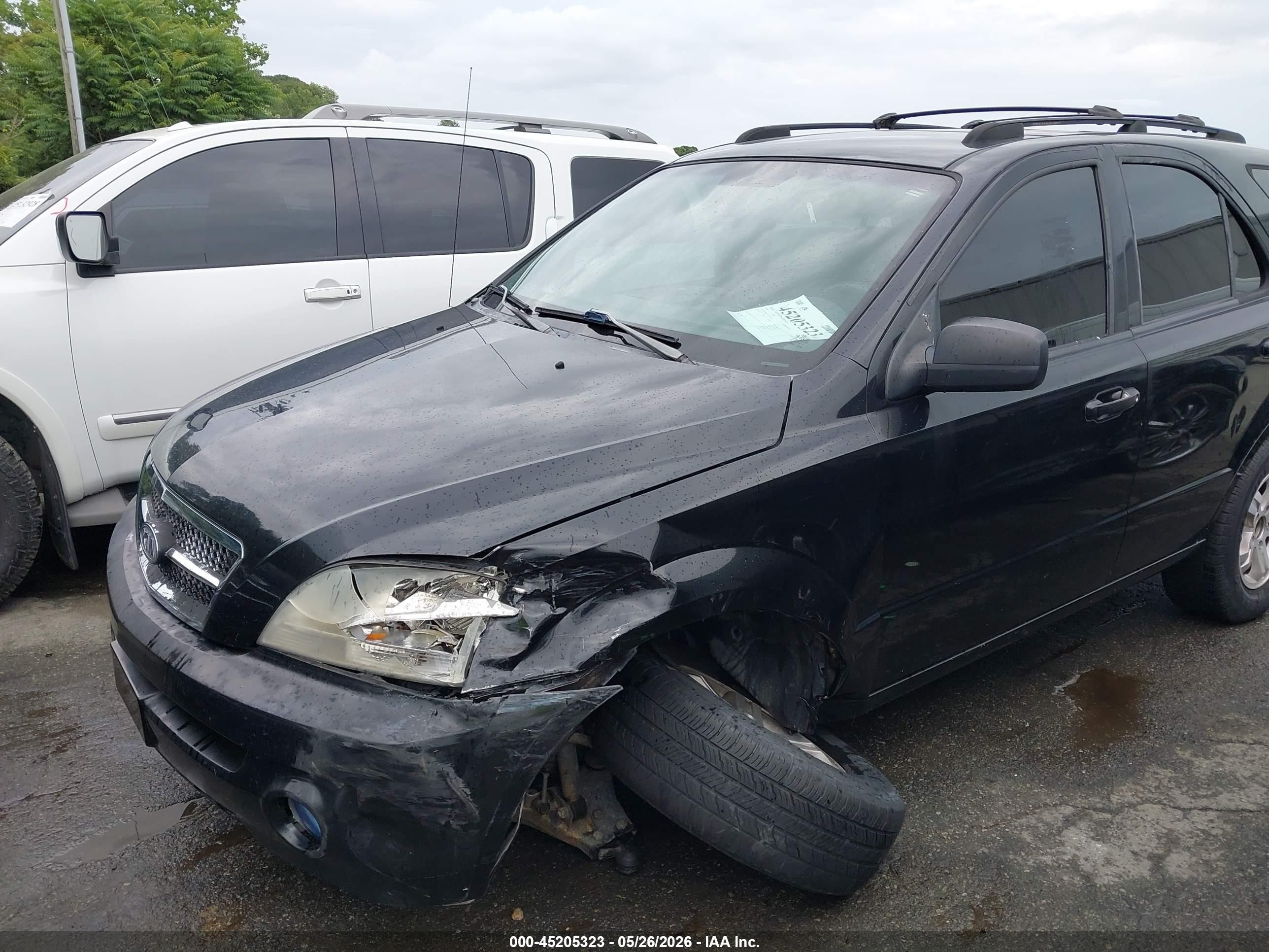 2003 Kia Sorento Ex/lx Black vin: KNDJD733X35142709