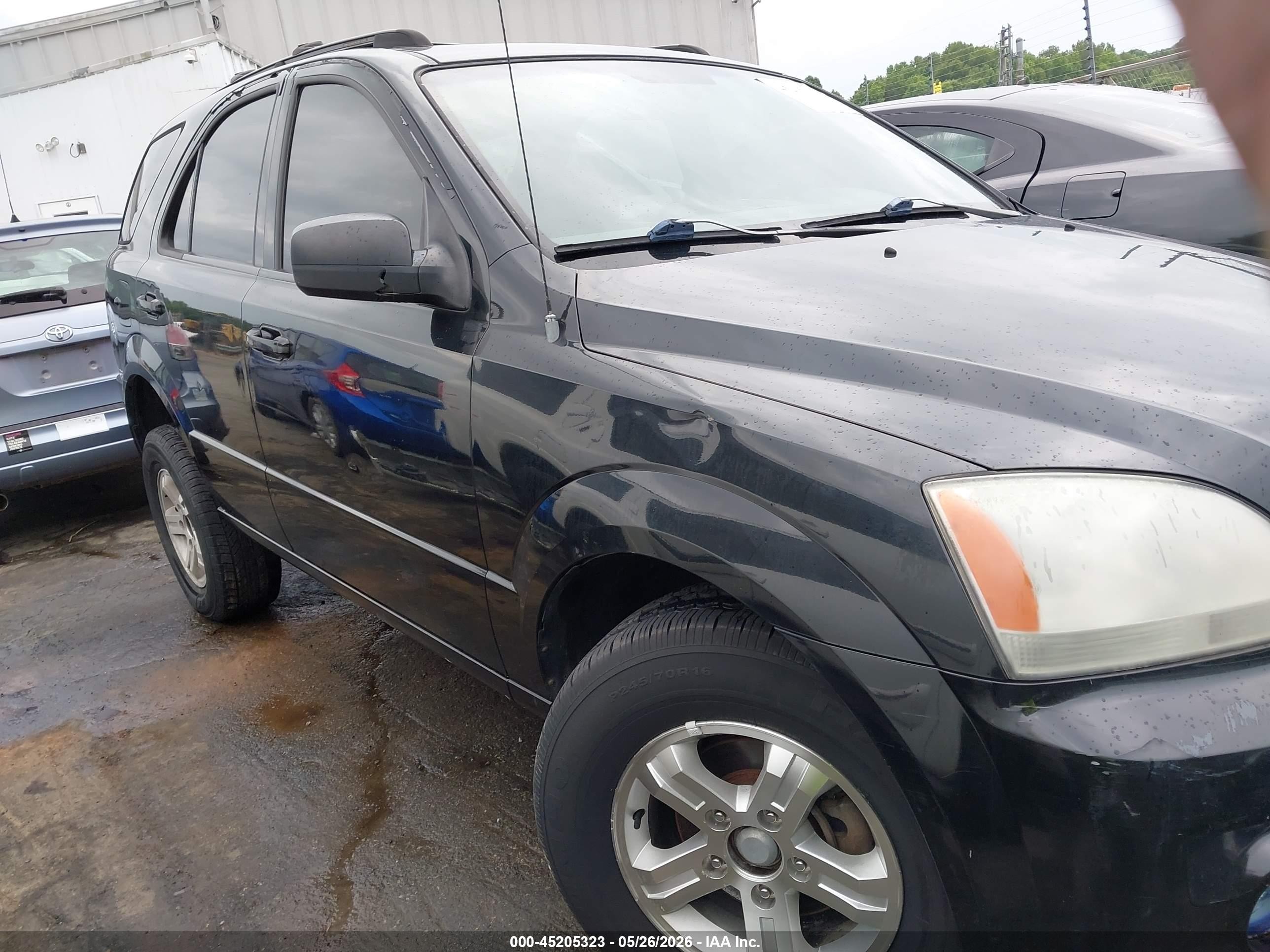2003 Kia Sorento Ex/lx Black vin: KNDJD733X35142709
