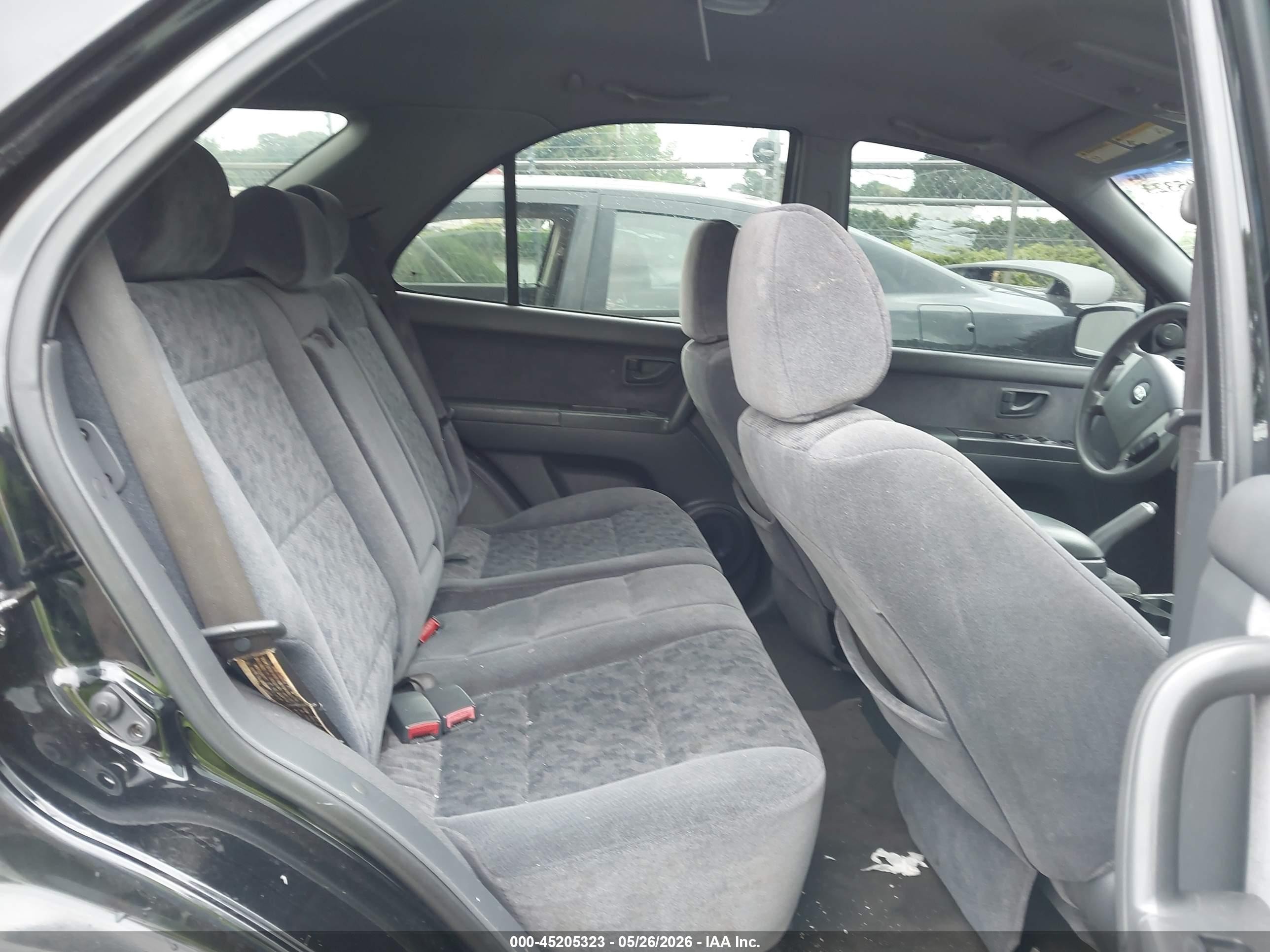 2003 Kia Sorento Ex/lx Black vin: KNDJD733X35142709