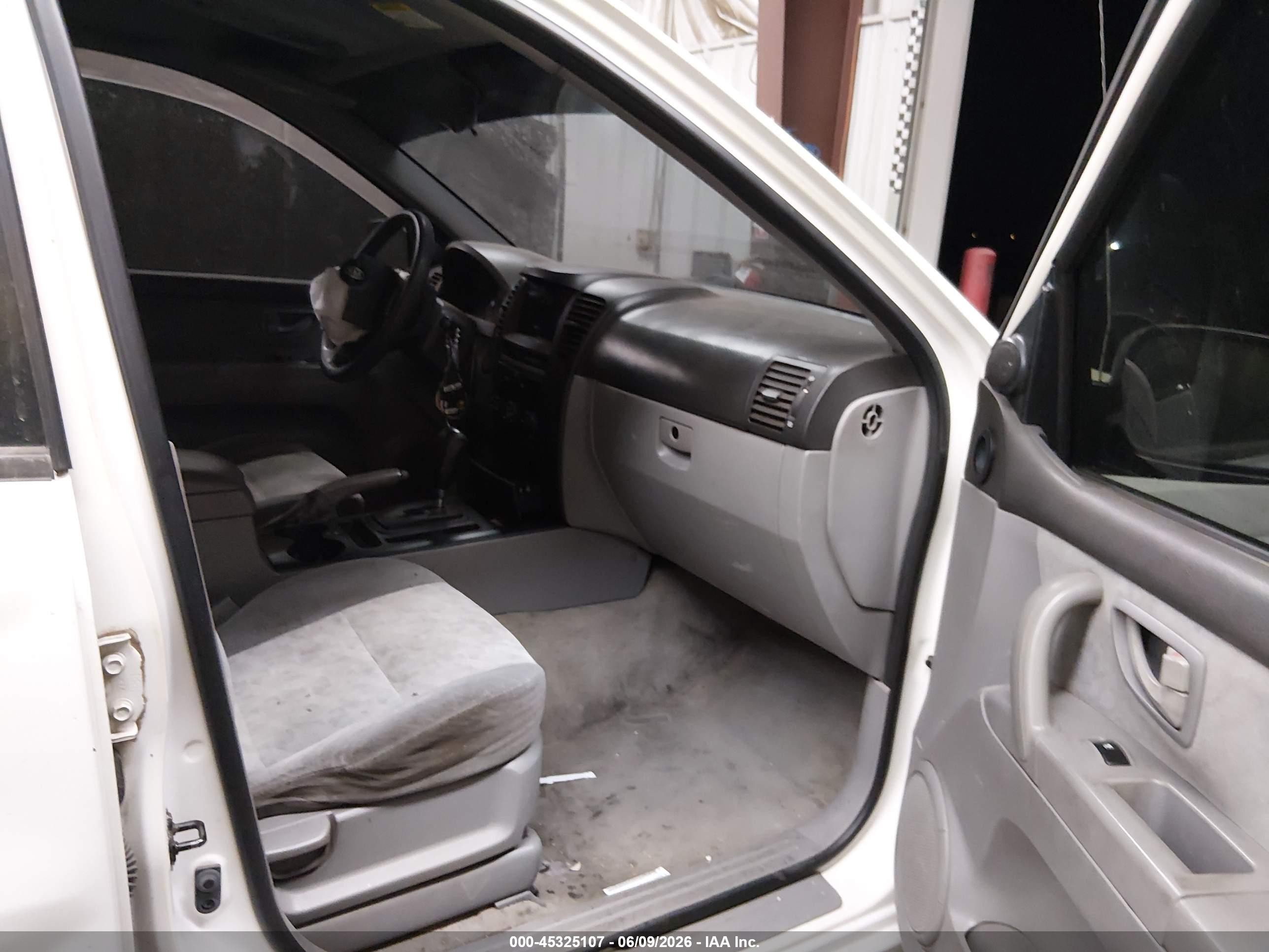 2005 Kia Sorento Ex/lx White vin: KNDJD733X55483918