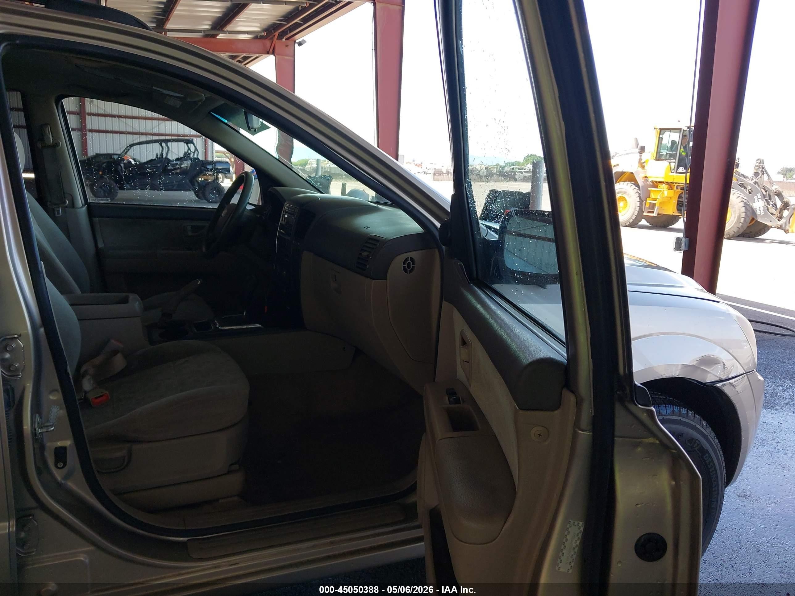 2008 Kia Sorento Lx Золотой vin: KNDJD735085764616