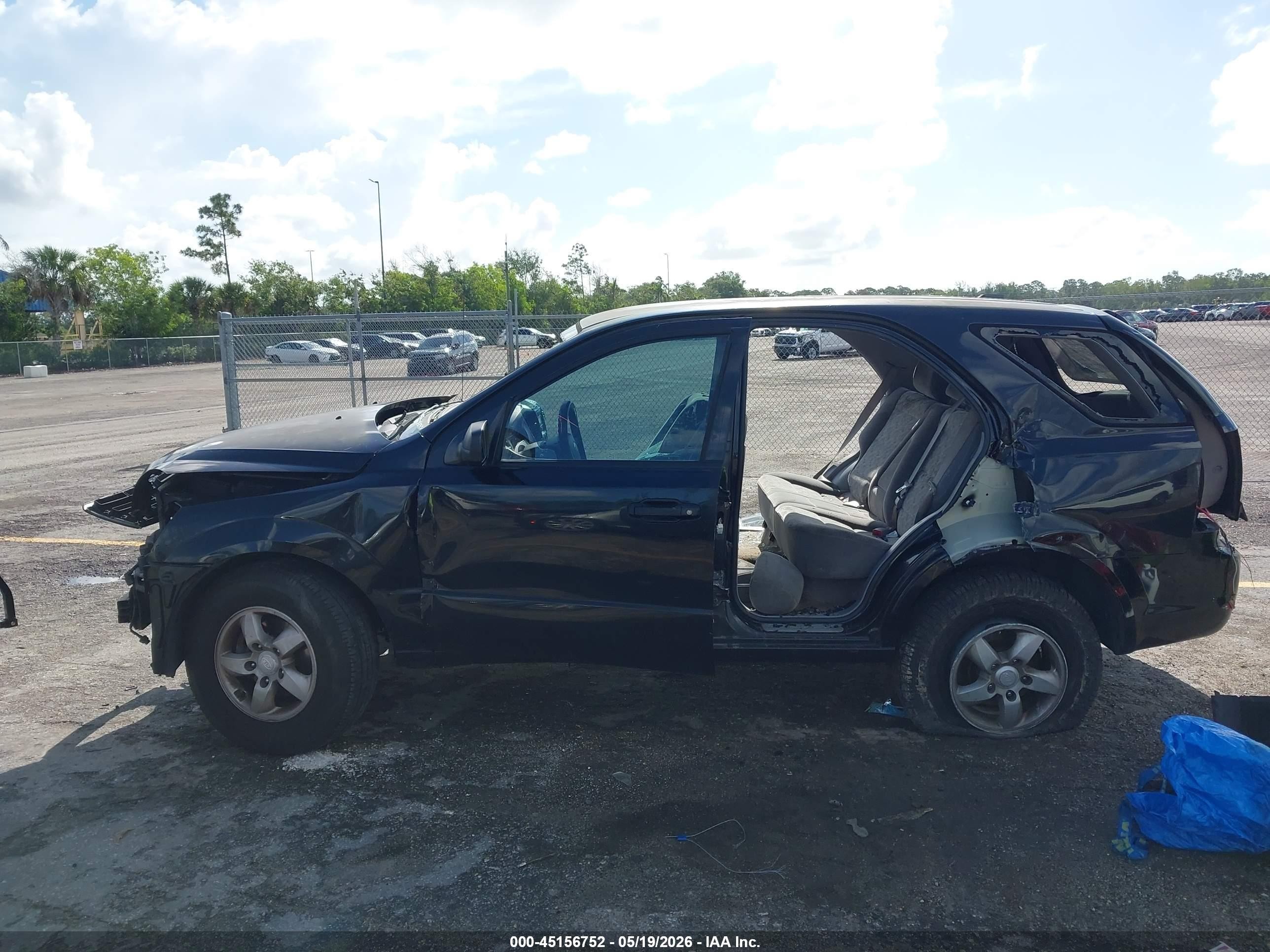 2008 Kia Sorento Lx Base Black vin: KNDJD735085827682