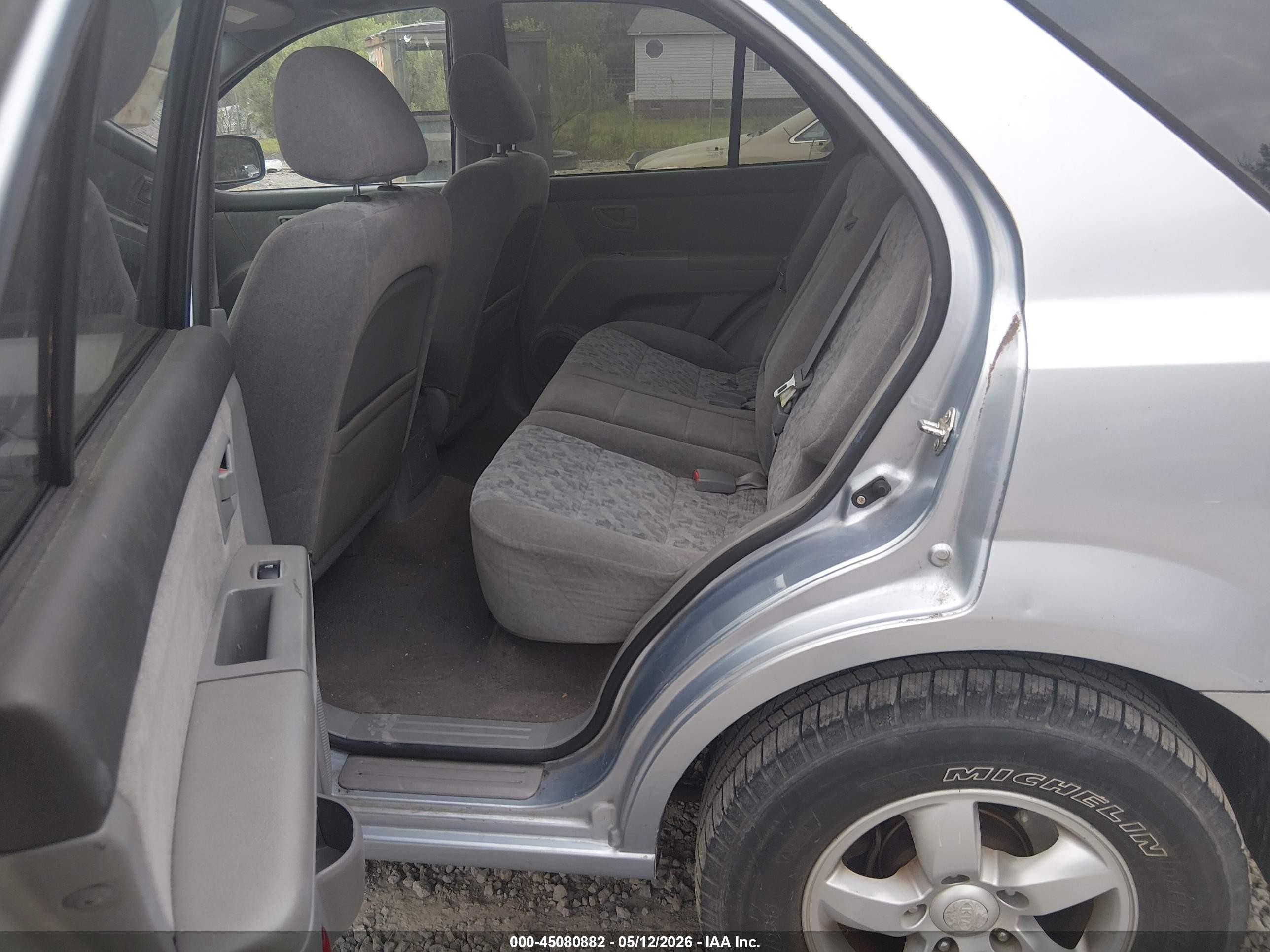 2008 Kia Sorento Lx Blue vin: KNDJD735185769159