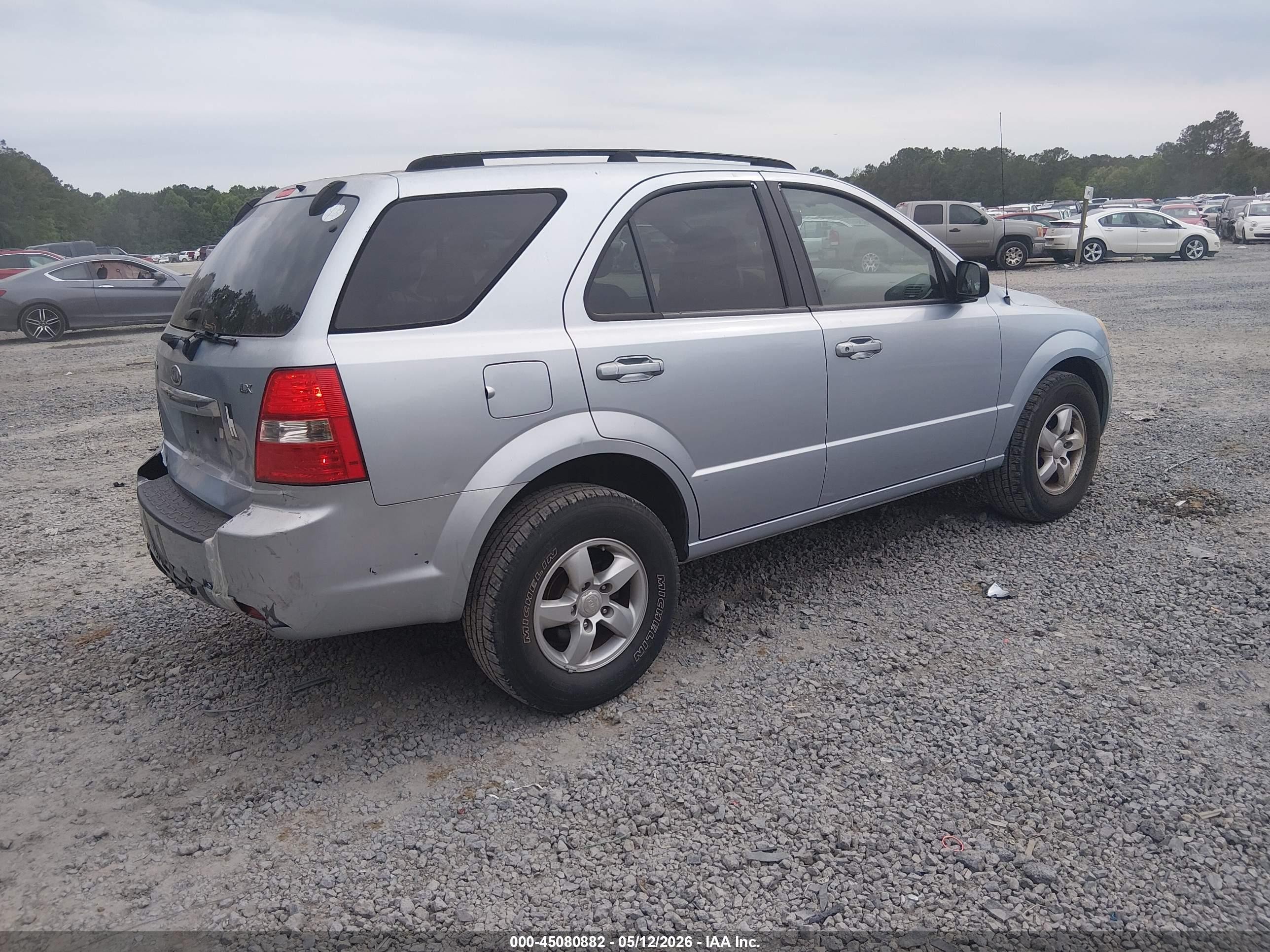 2008 Kia Sorento Lx Blue vin: KNDJD735185769159