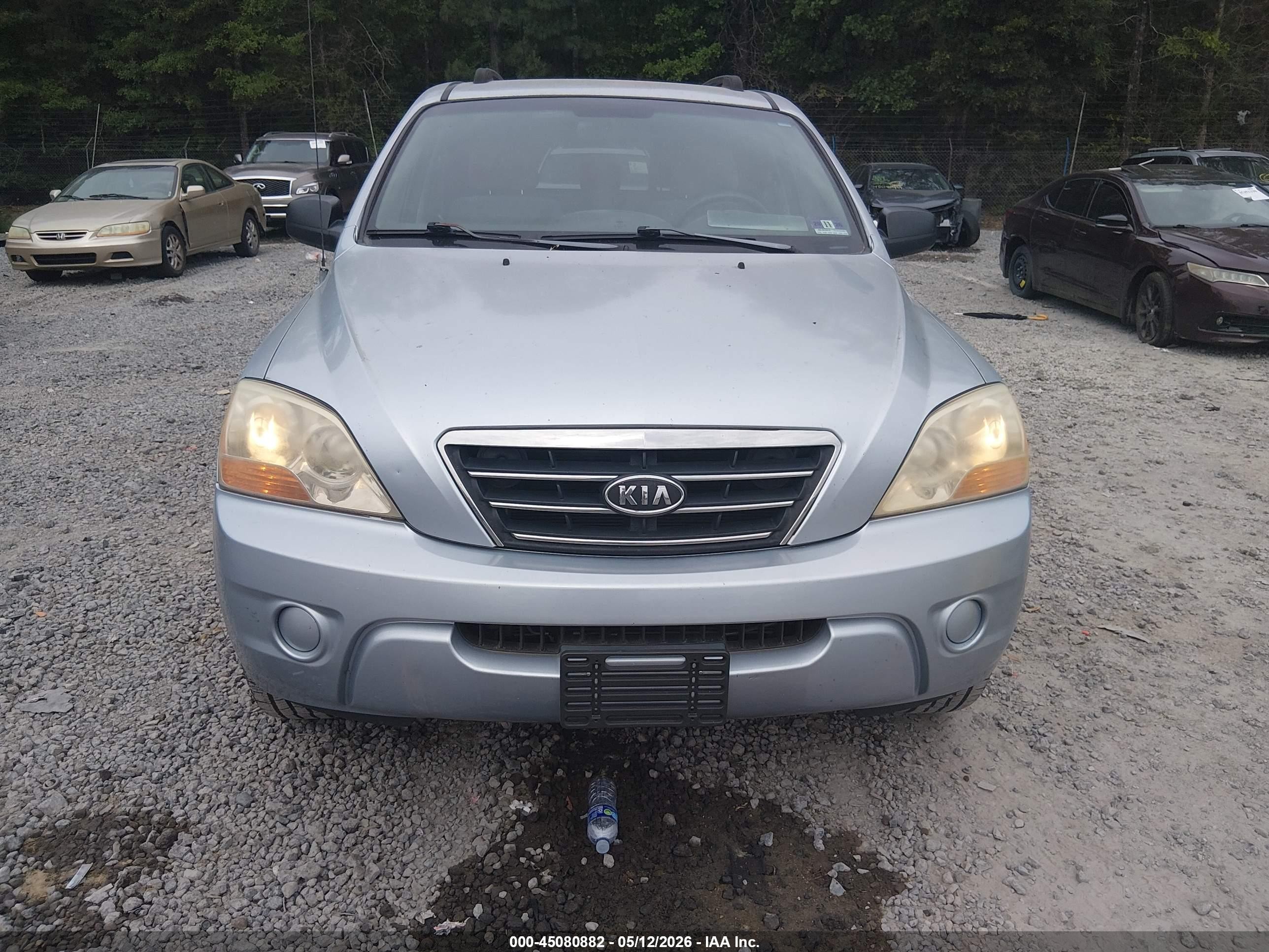 2008 Kia Sorento Lx Blue vin: KNDJD735185769159