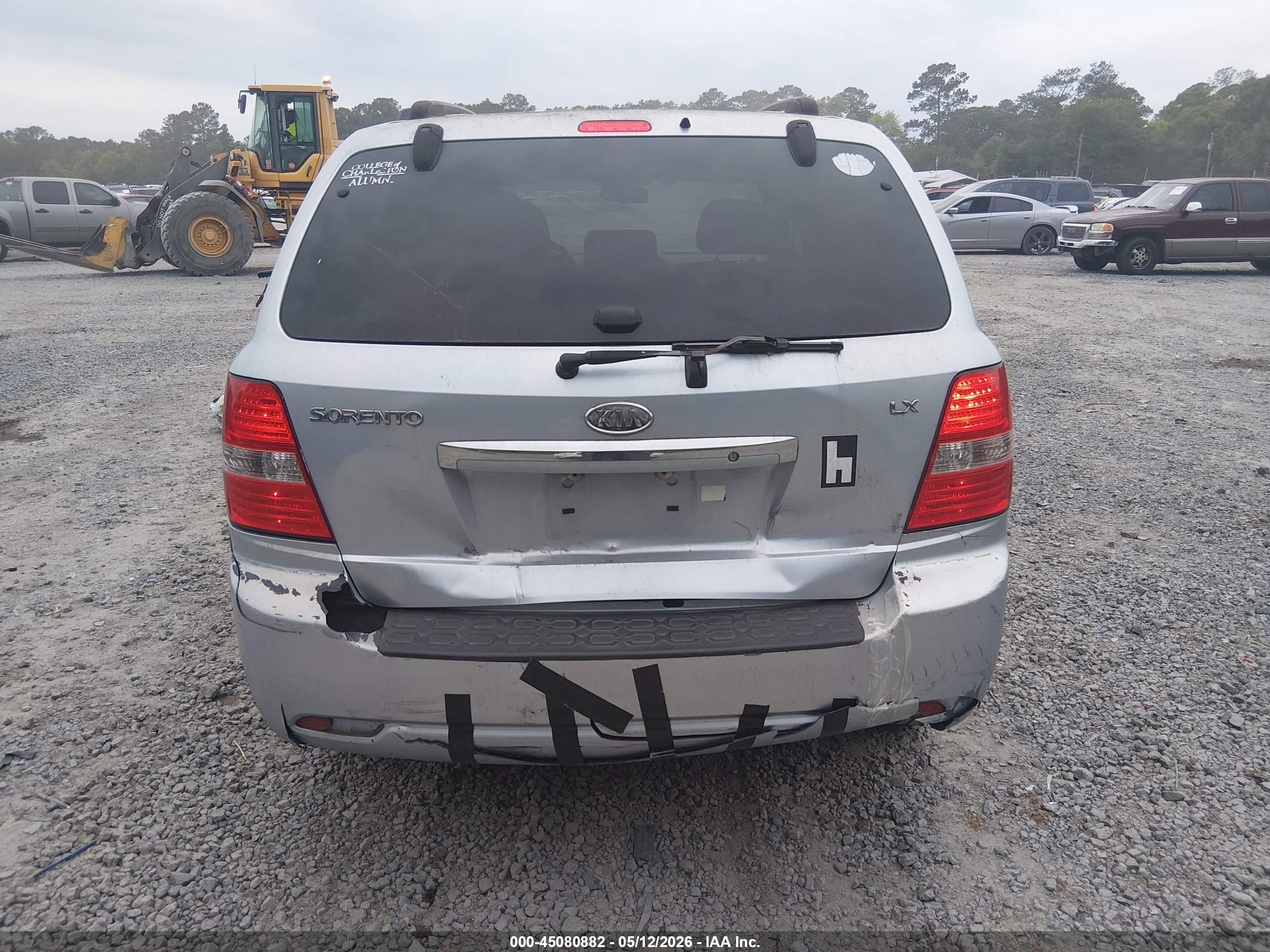 2008 Kia Sorento Lx Blue vin: KNDJD735185769159