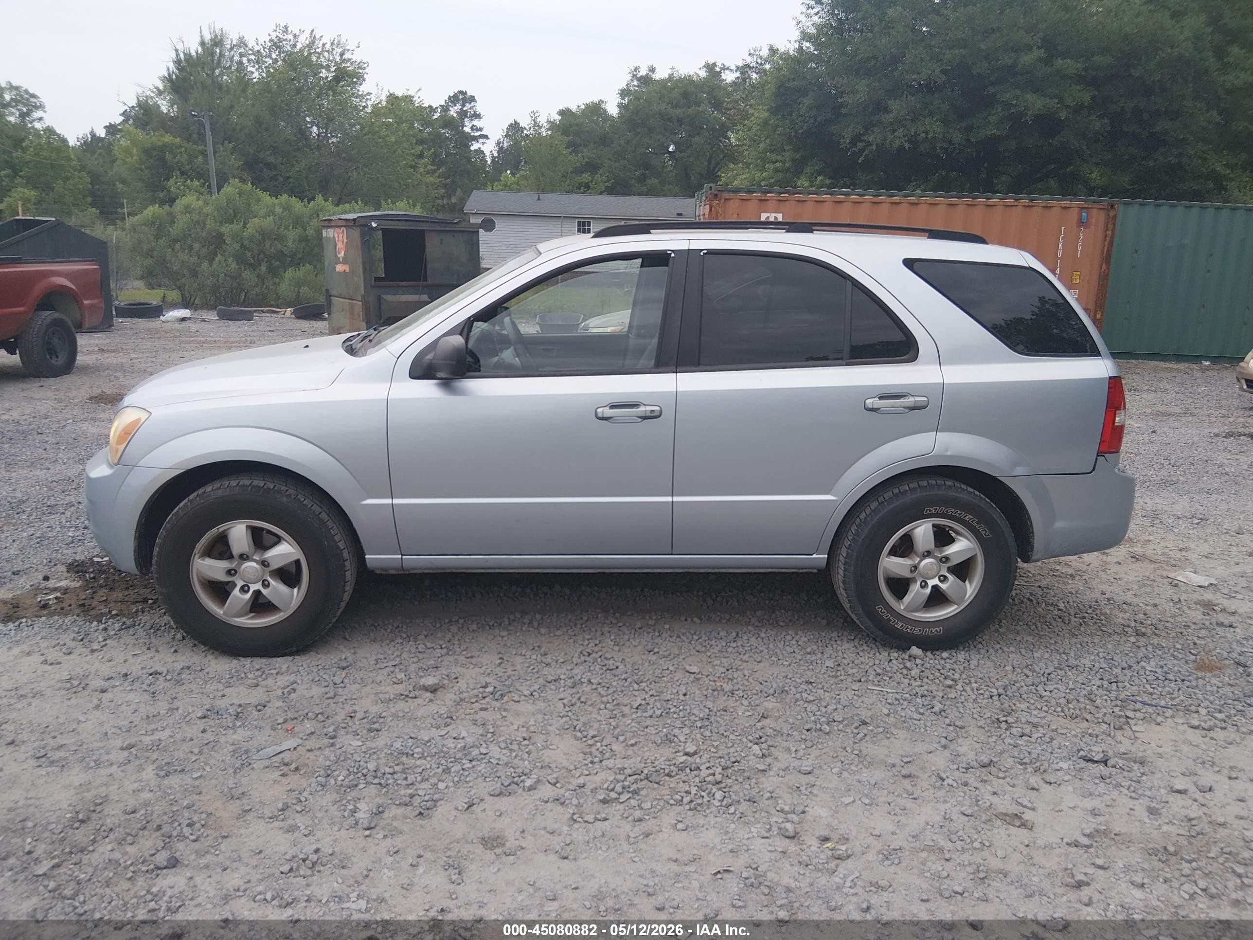 2008 Kia Sorento Lx Blue vin: KNDJD735185769159