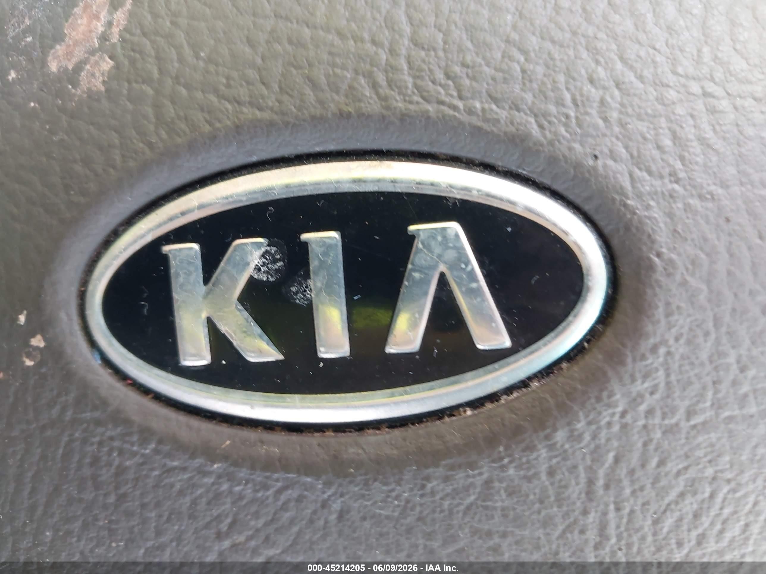 2008 Kia Sorento Lx Base Черный vin: KNDJD735185840263