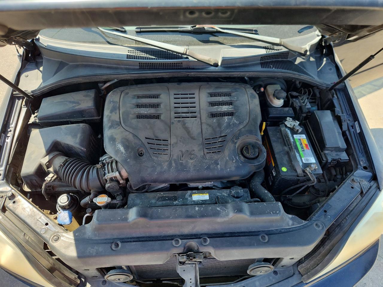 2008 Kia Sorento Base Black vin: KNDJD735285846797