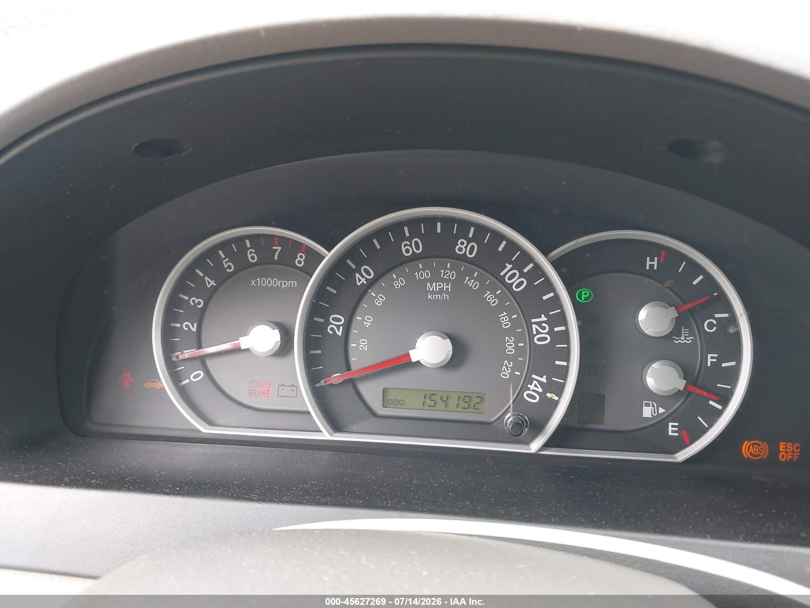 2008 Kia Sorento Lx Base Black vin: KNDJD735385813677