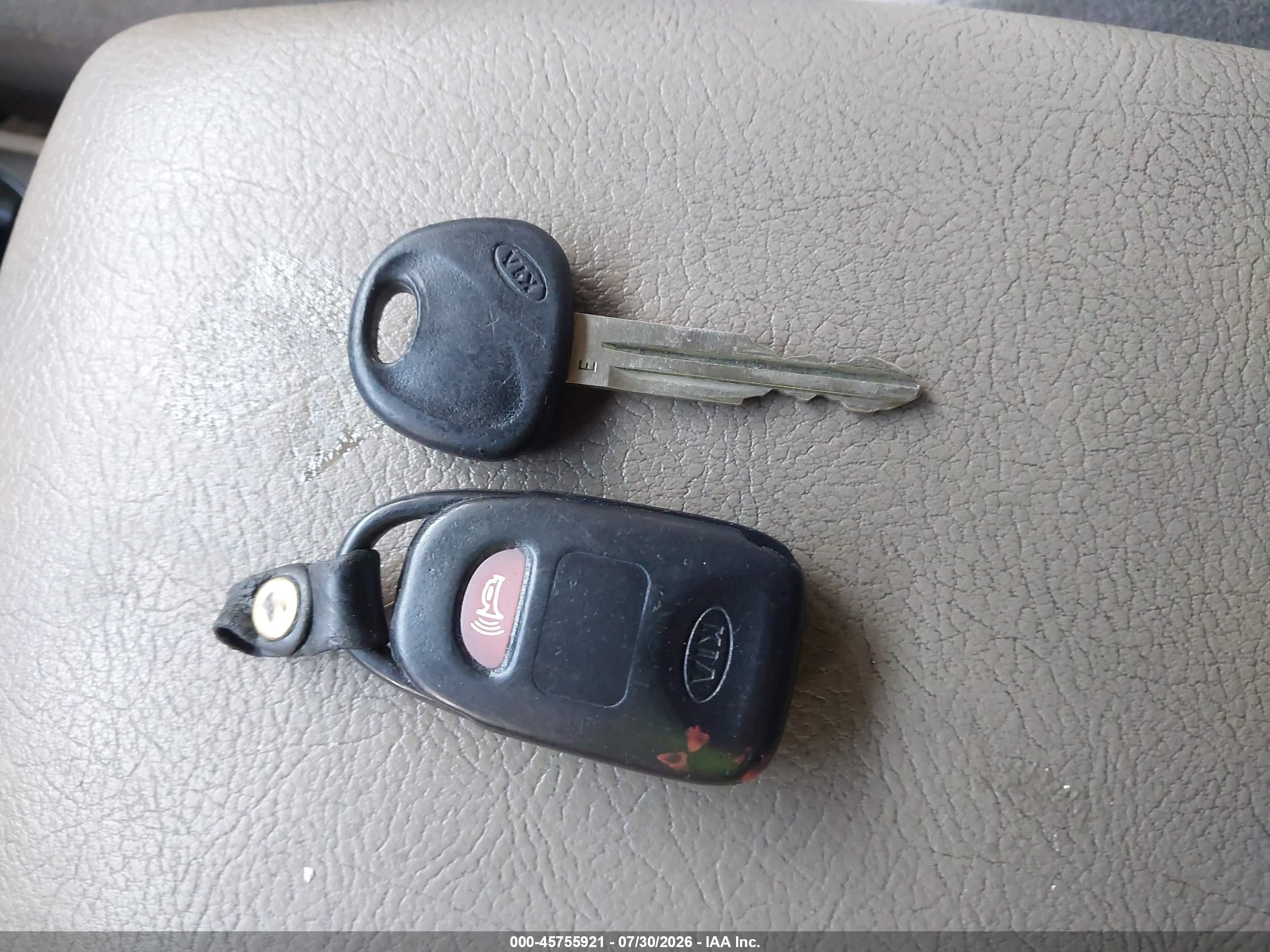 2008 Kia Sorento Lx Black vin: KNDJD735385844654
