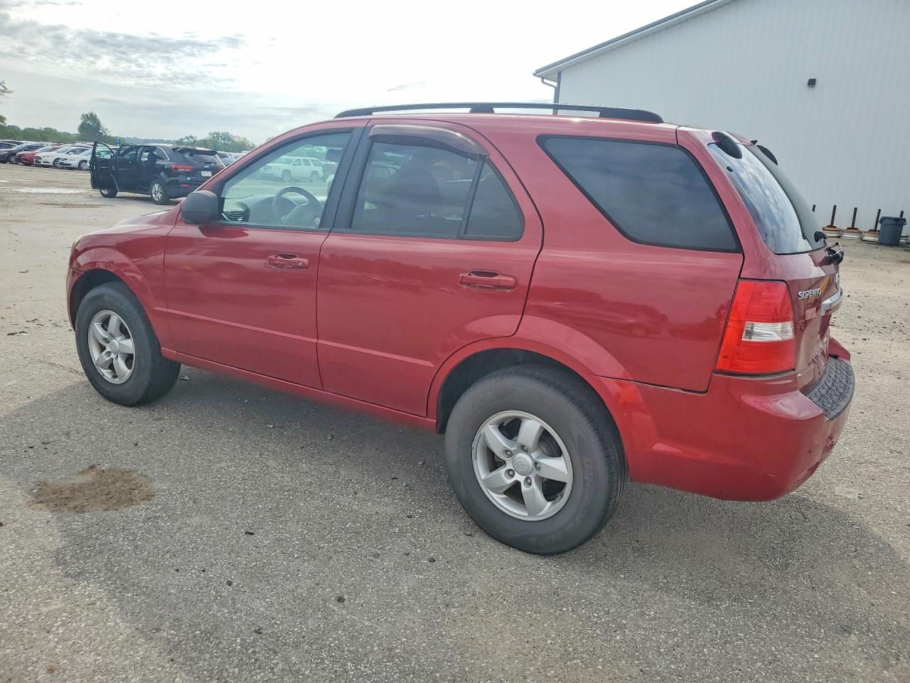 2008 Kia Sorento Base Maroon vin: KNDJD735485806155