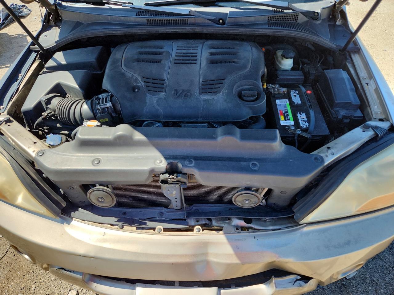 2008 Kia Sorento Base Tan vin: KNDJD735485842847
