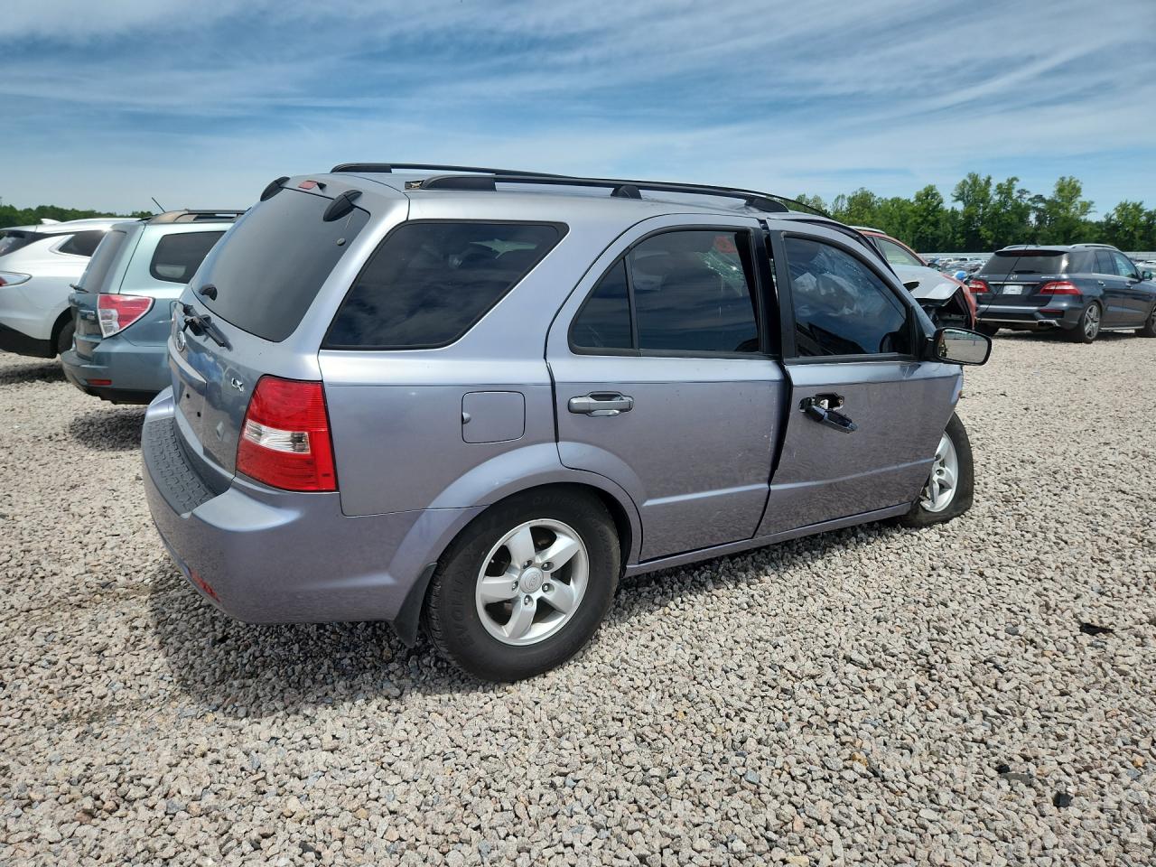 2009 Kia Sorento Base Blue vin: KNDJD735595896823