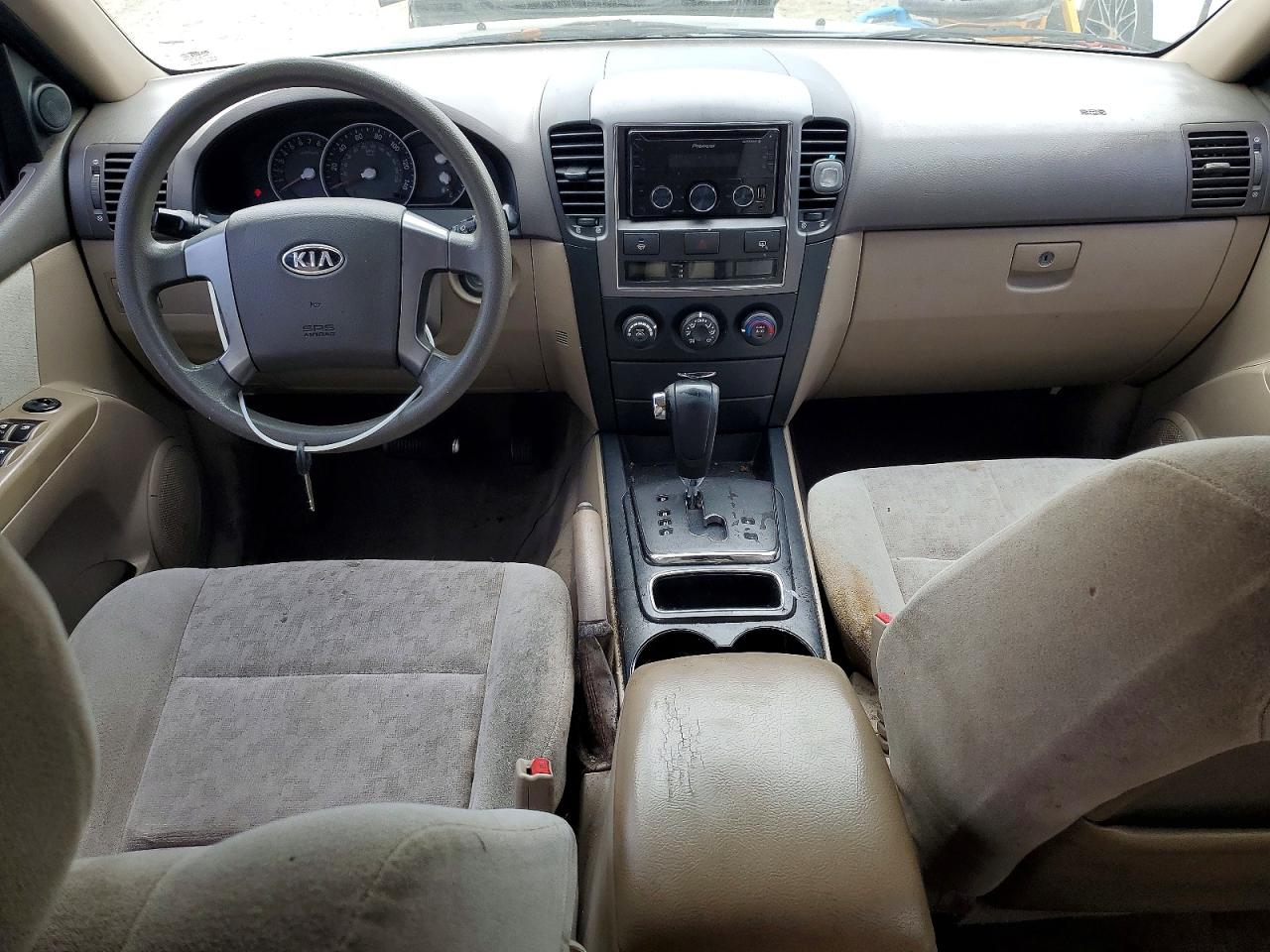 2008 Kia Sorento Base Blue vin: KNDJD735685857124