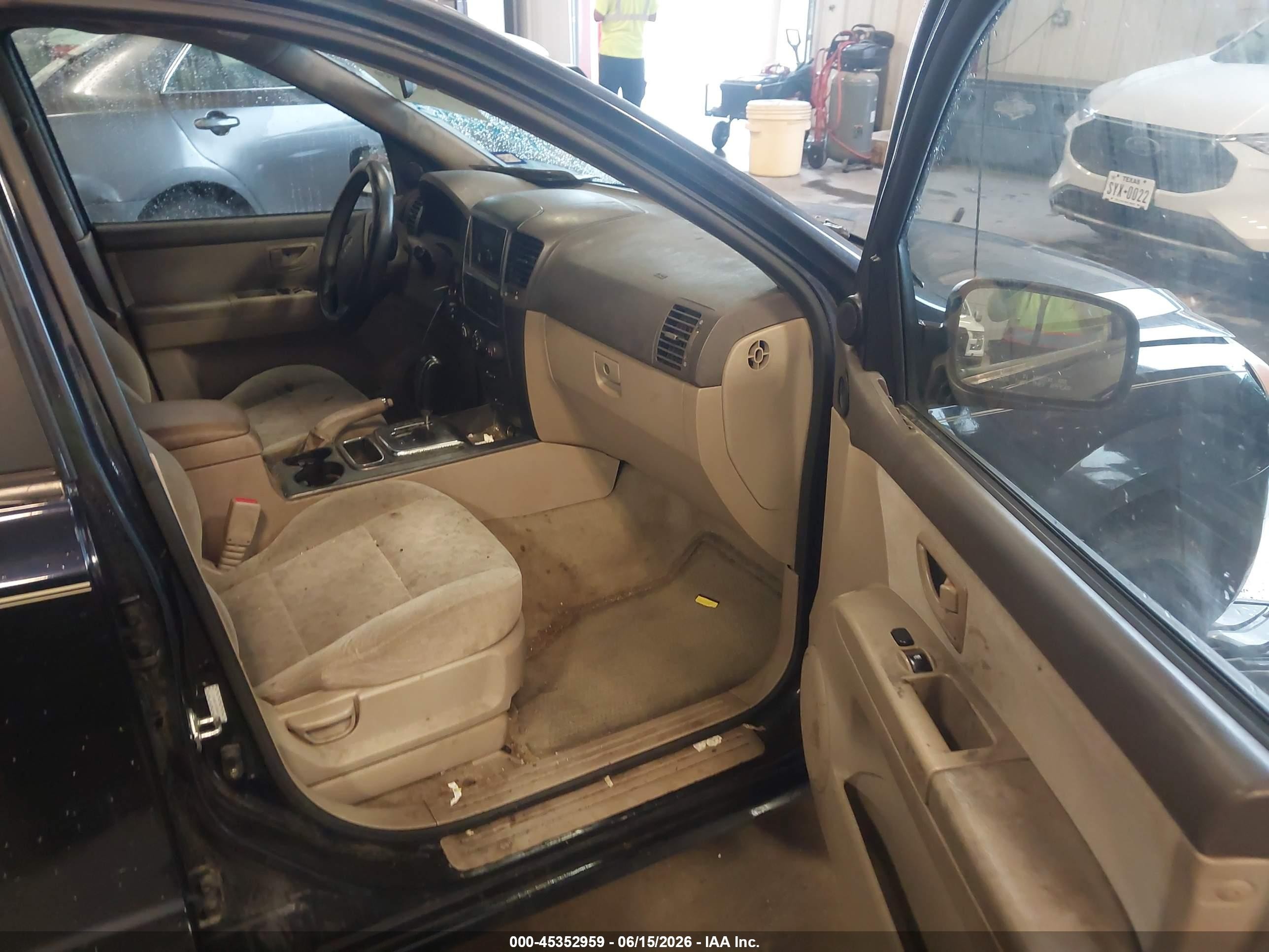 2008 Kia Sorento Lx Blue vin: KNDJD735785857245