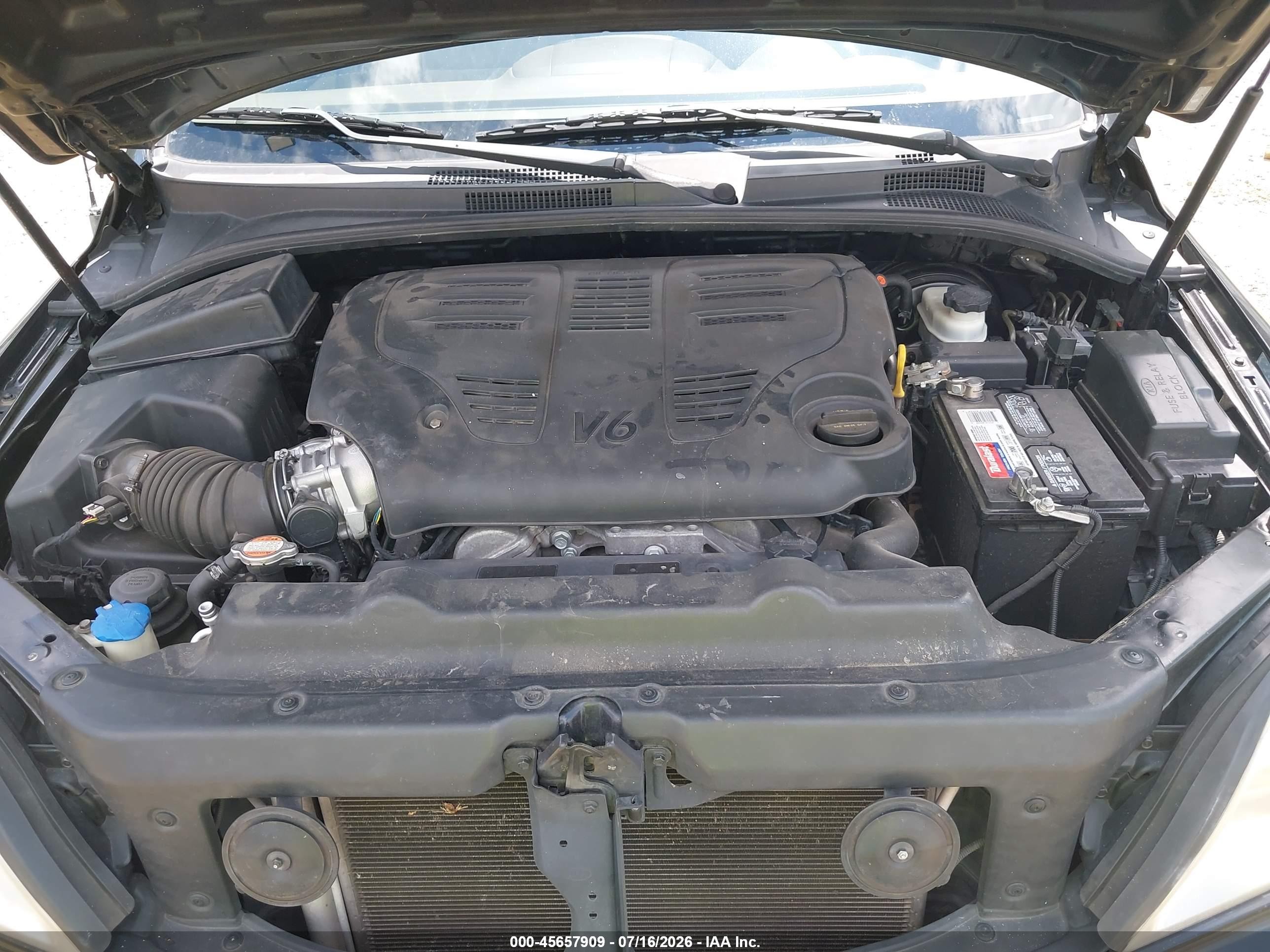 2008 Kia Sorento Lx Черный vin: KNDJD735985824991