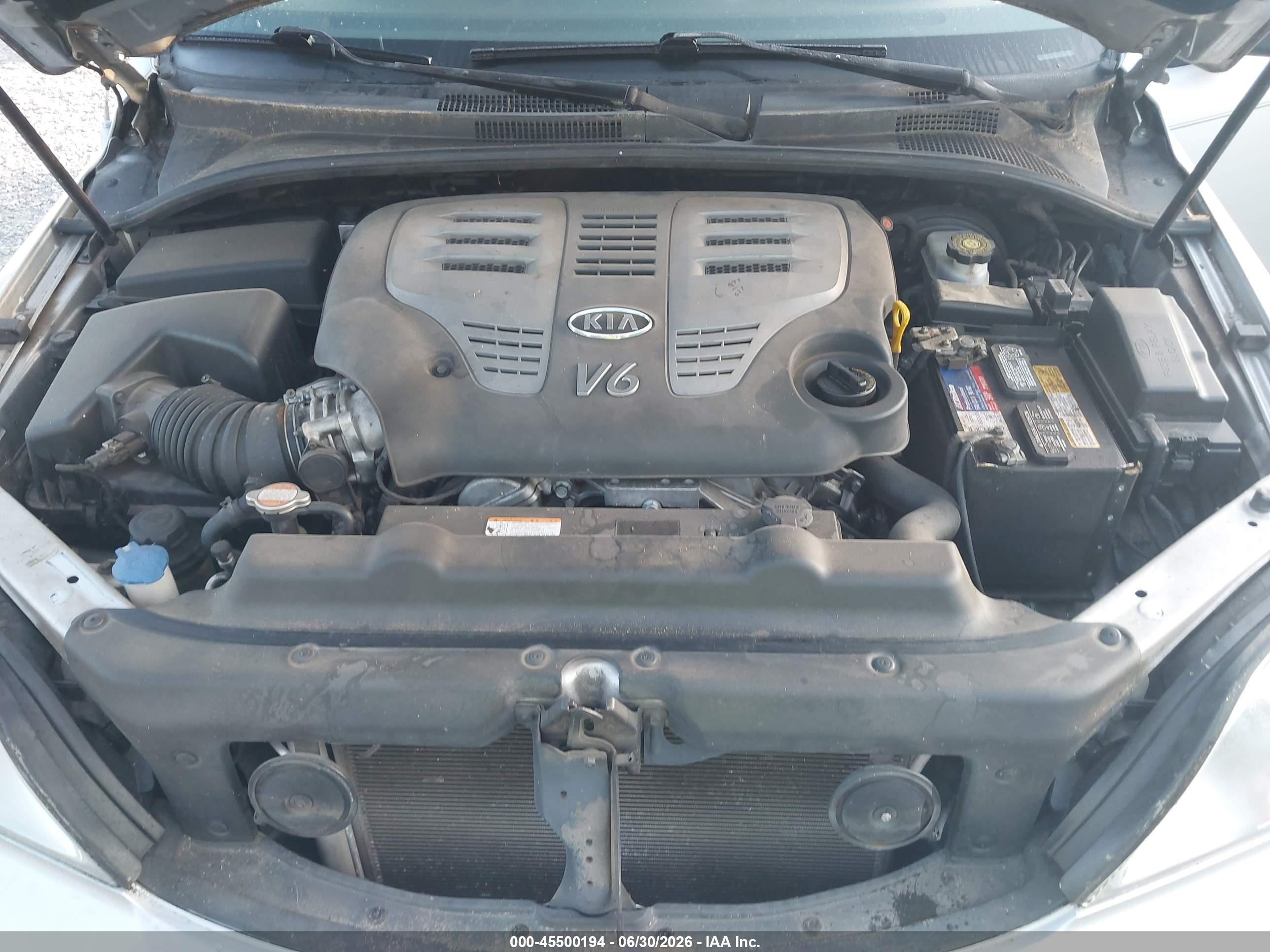 2007 Kia Sorento Lx Серебряный vin: KNDJD736075675748