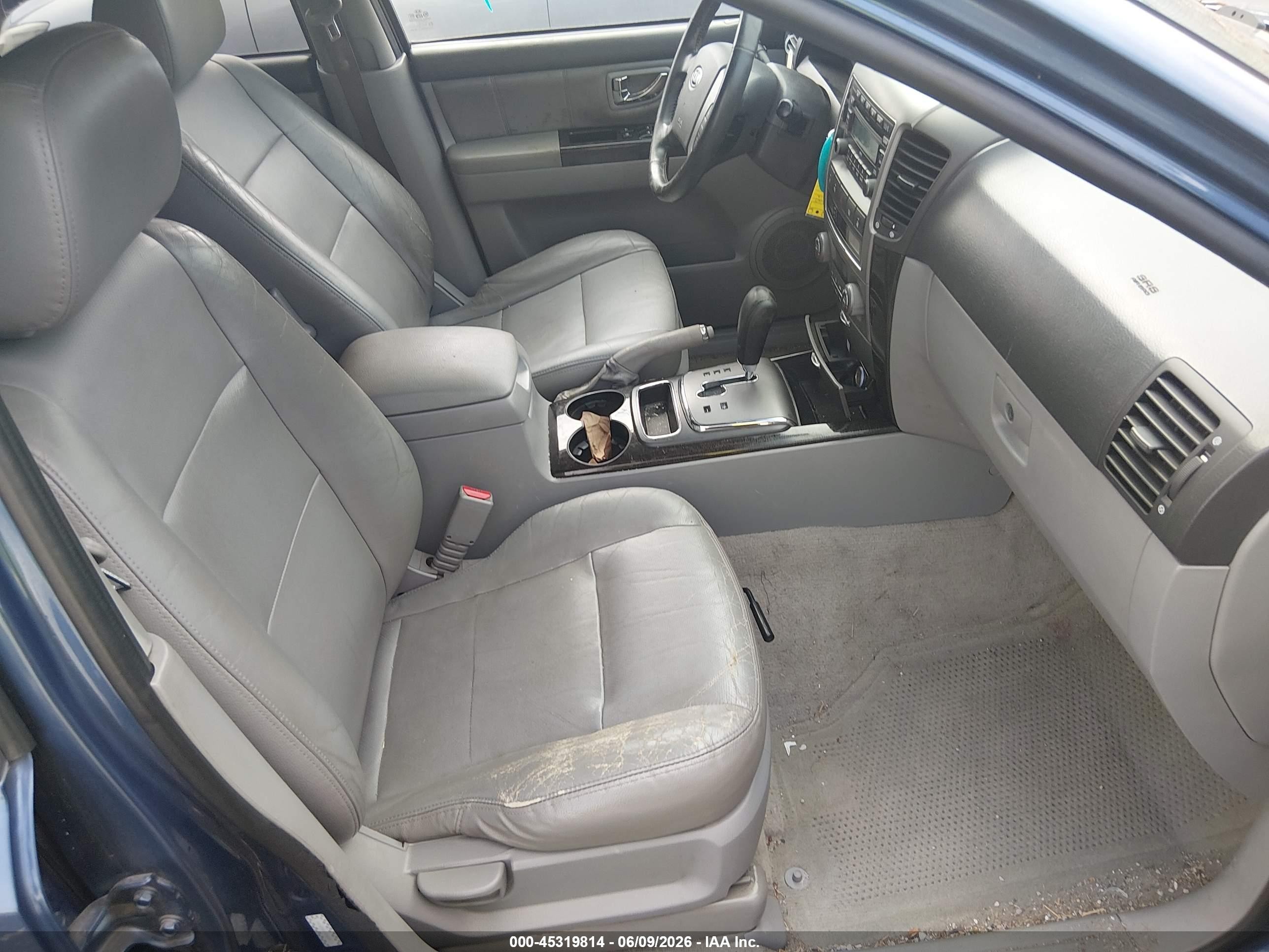 2007 Kia Sorento Ex Blue vin: KNDJD736175706103