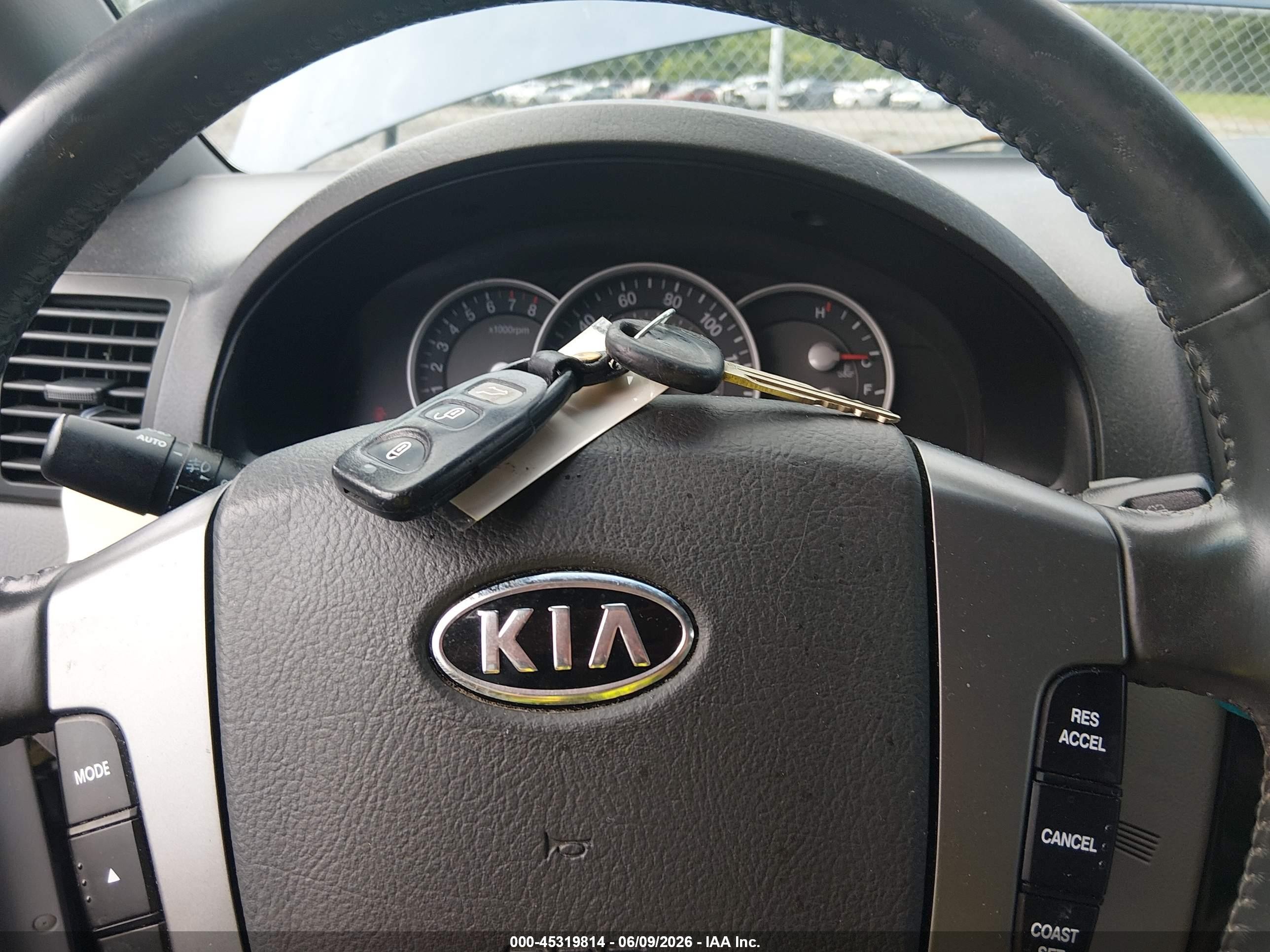 2007 Kia Sorento Ex Blue vin: KNDJD736175706103