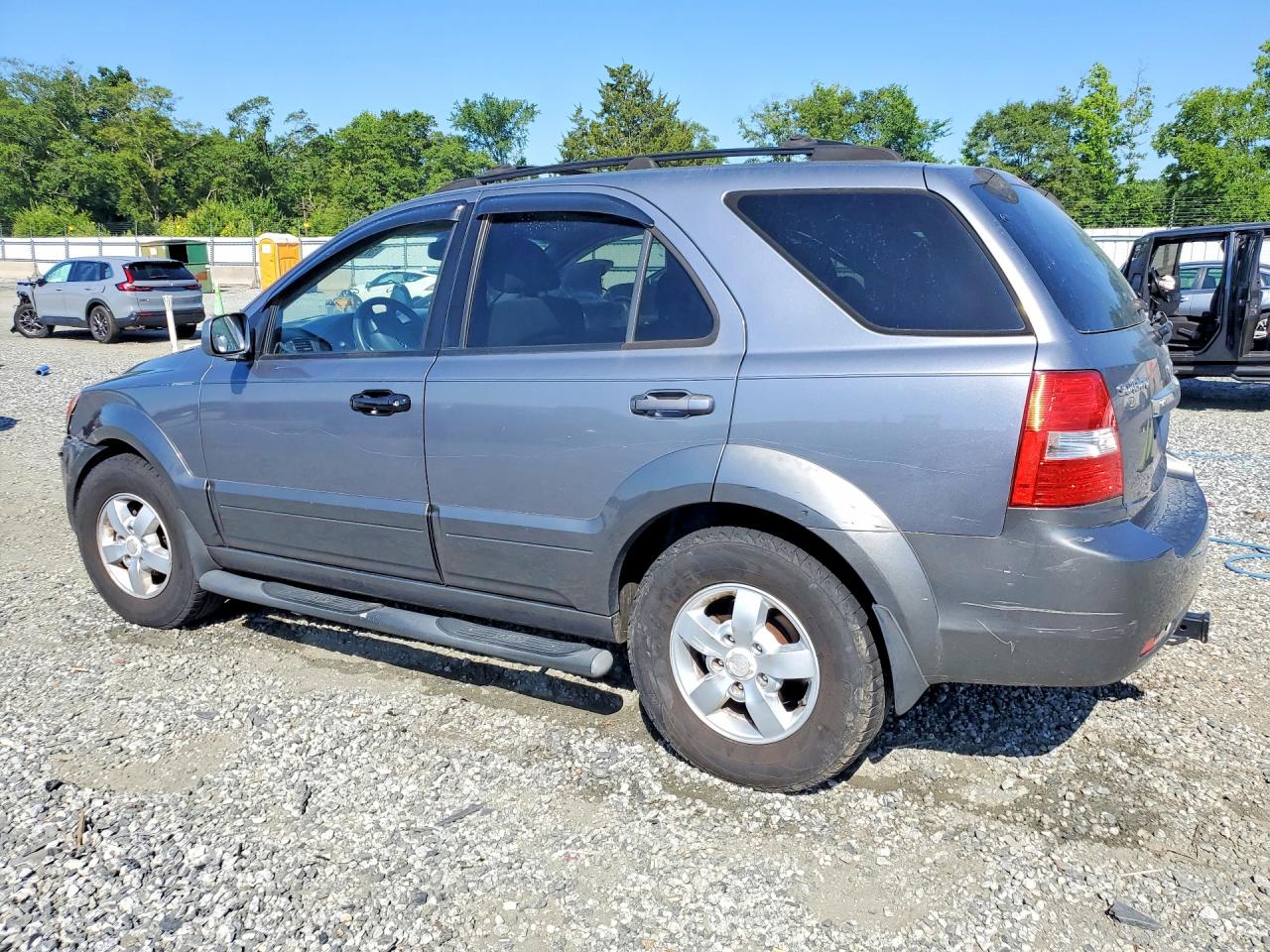 2008 Kia Sorento Ex Gray vin: KNDJD736485770931
