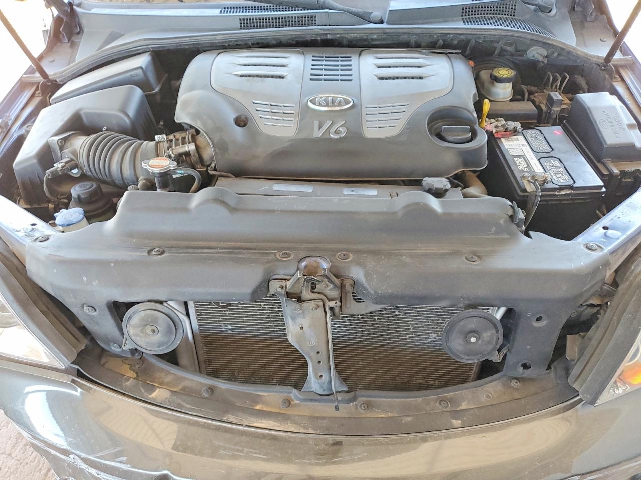2007 Kia Sorento Base Blue vin: KNDJD736575709117